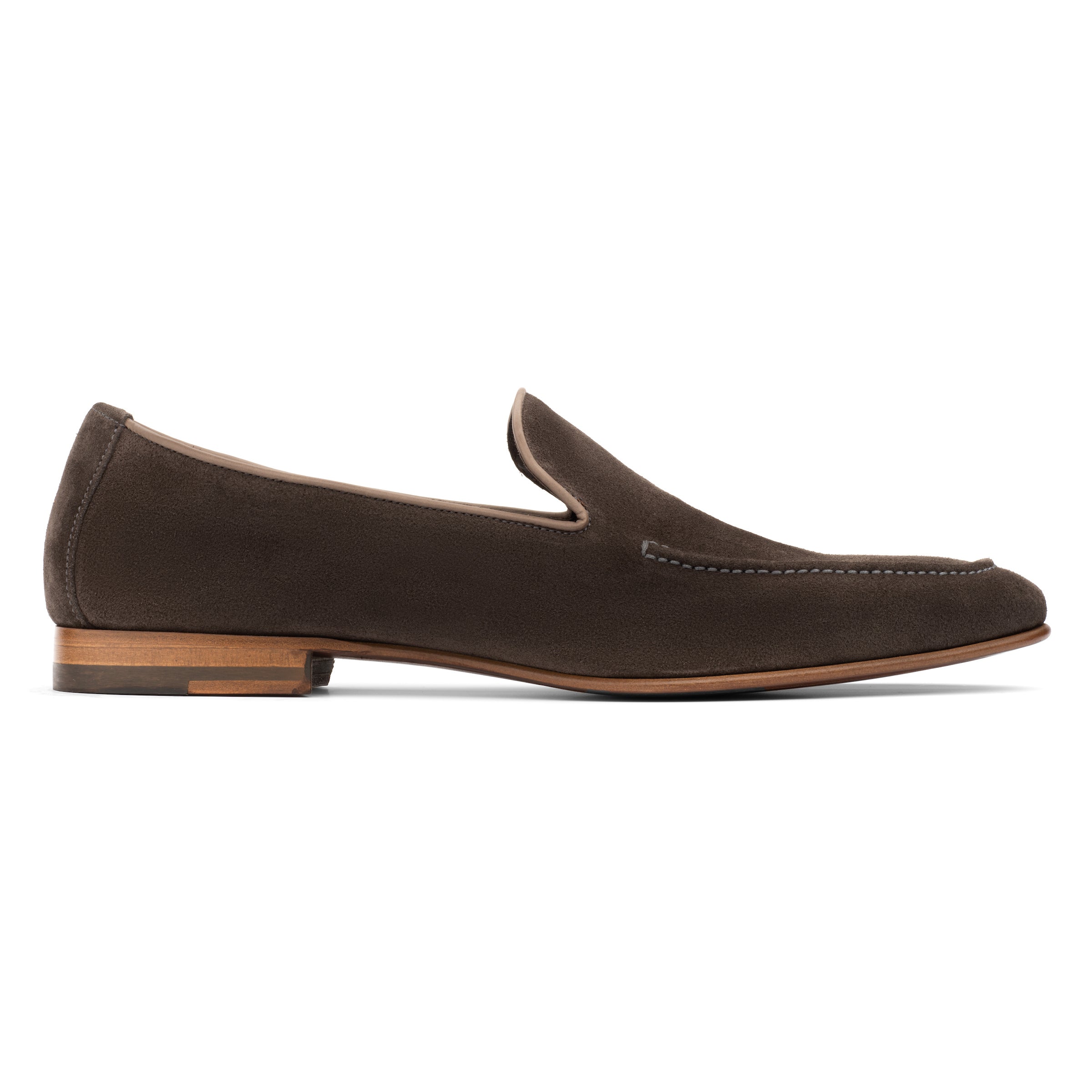 Beamon Anthracite Suede Slip on