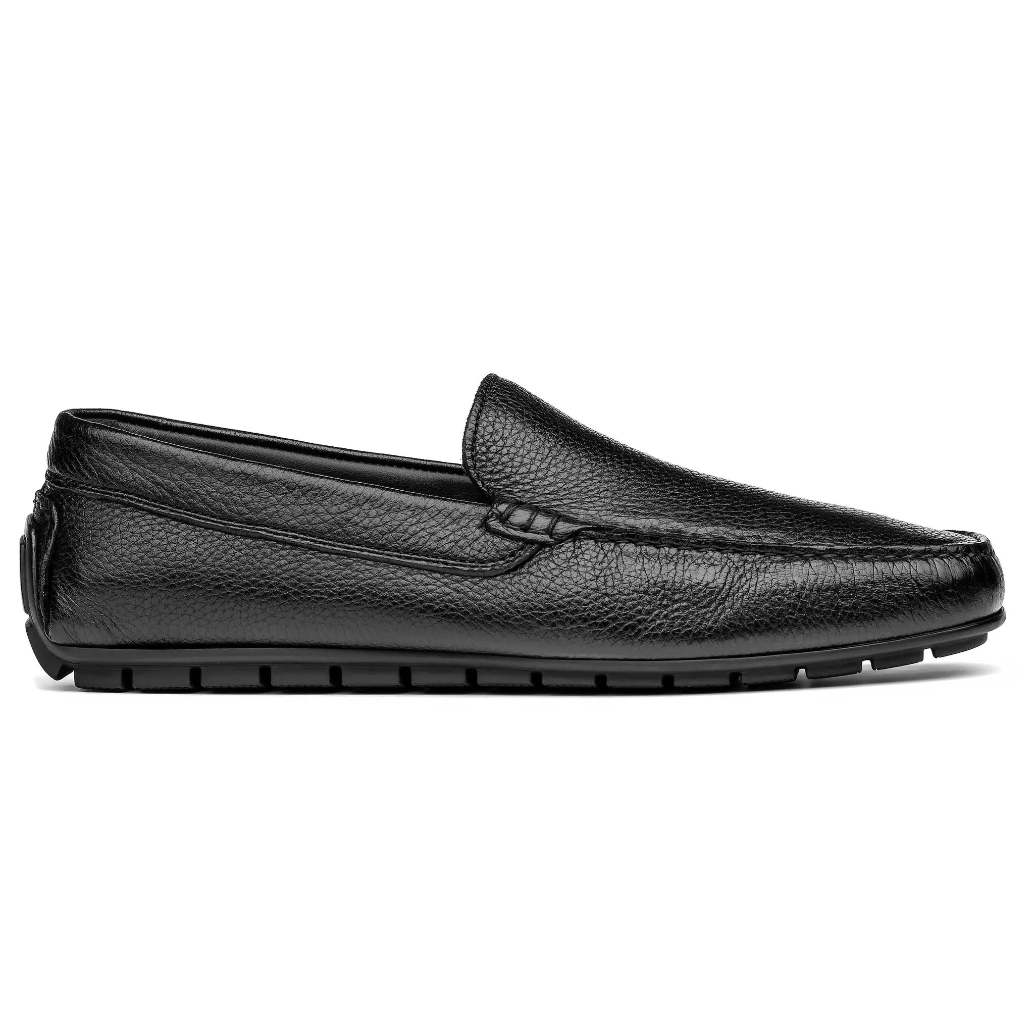 Key Largo Black Deerskin Driving Shoe by To Boot New York