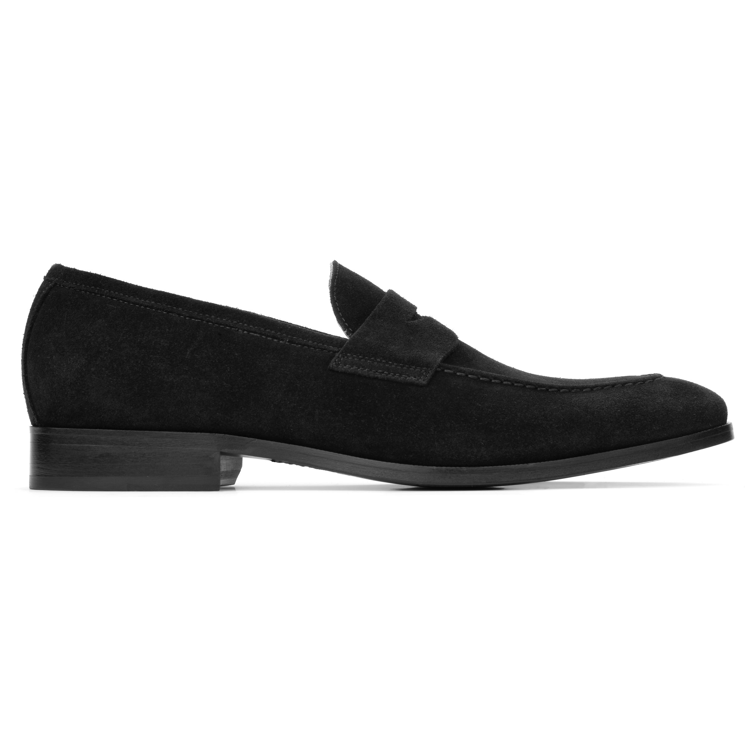 Tesoro Black Suede Slip On