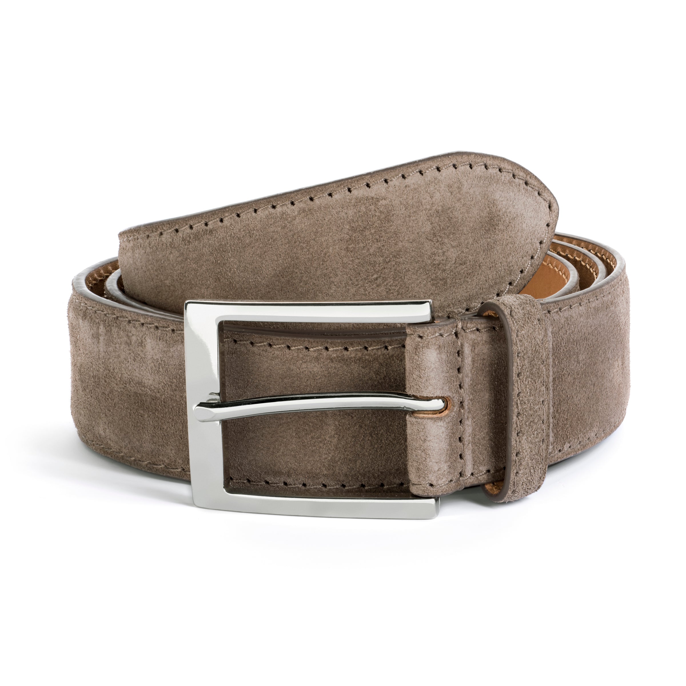 Taupe Suede Belt