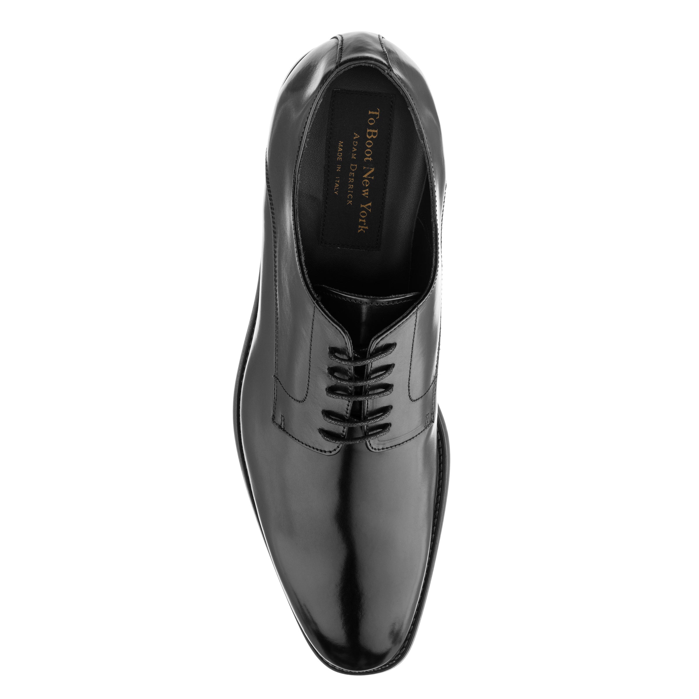 Amedeo Black Calf Derby