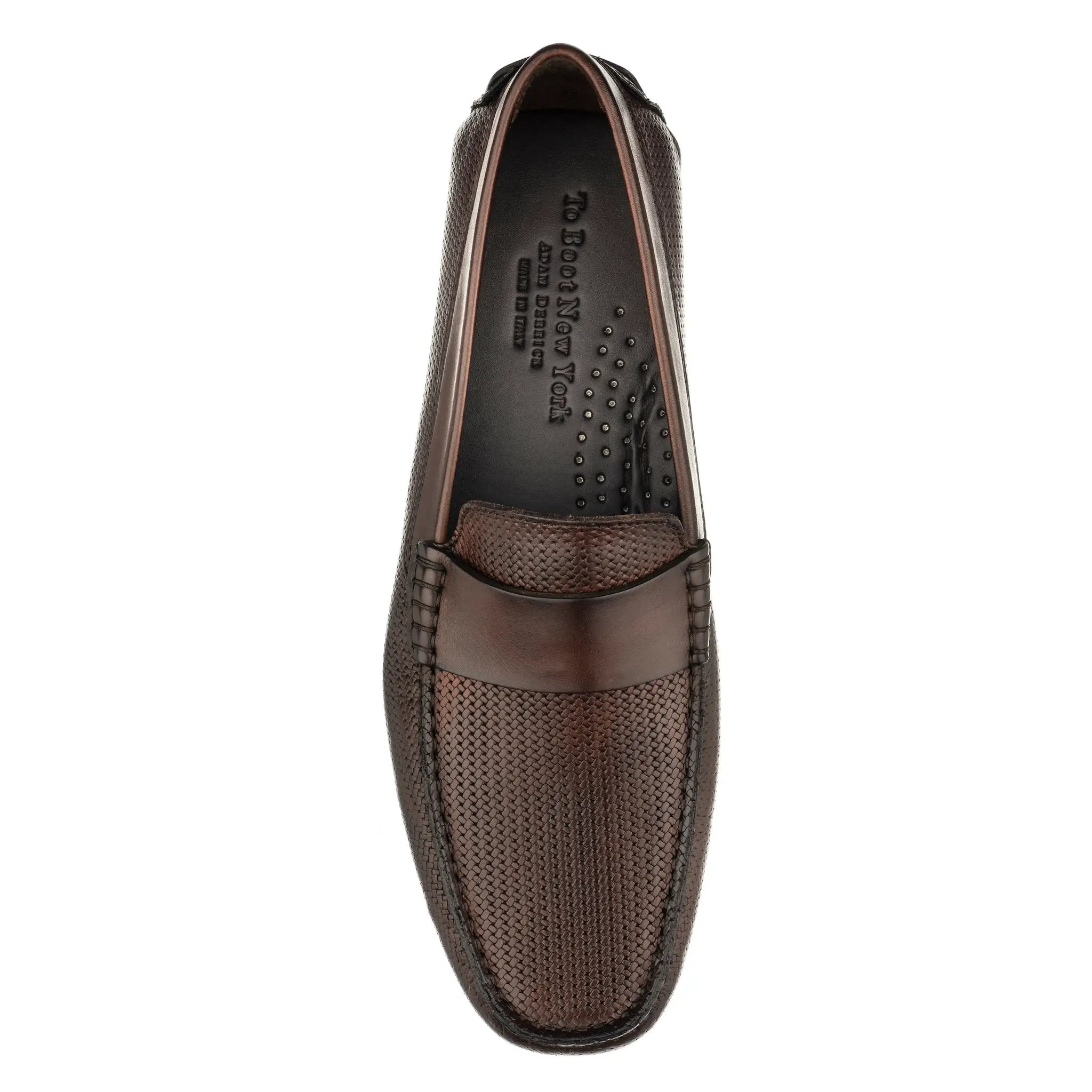 Magnus Dark Brown Driving Shoe by To Boot New York