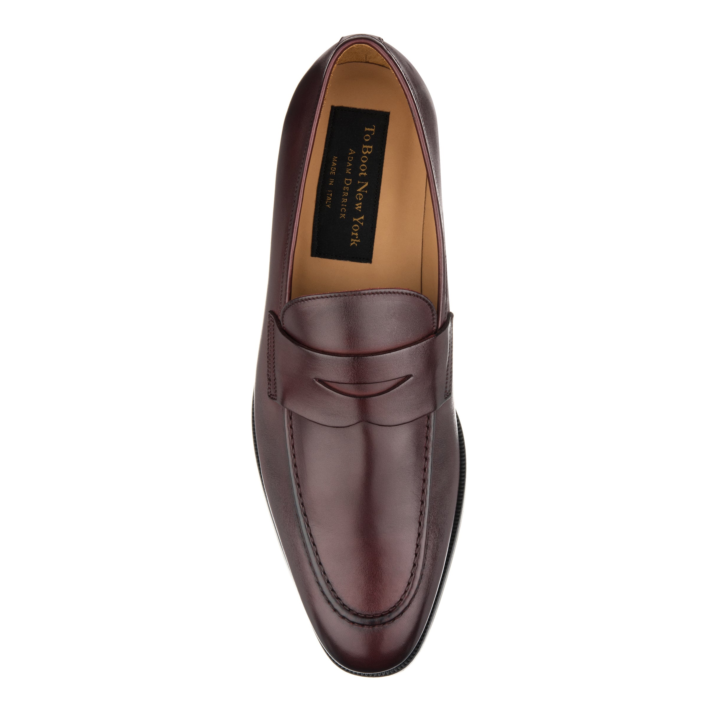 Tesoro Bordeaux Calf Slip On
