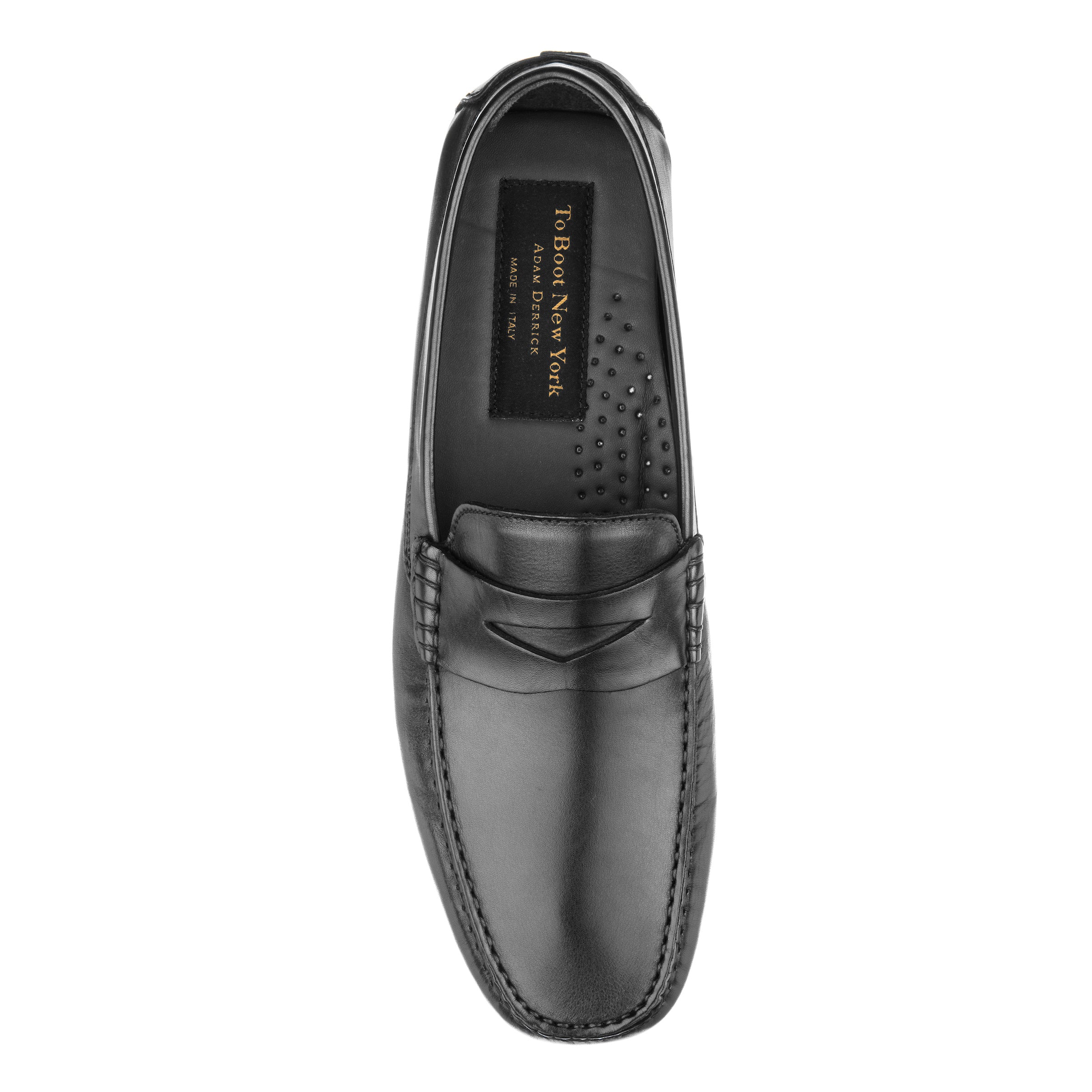 Palo Alto Black Driving Shoe