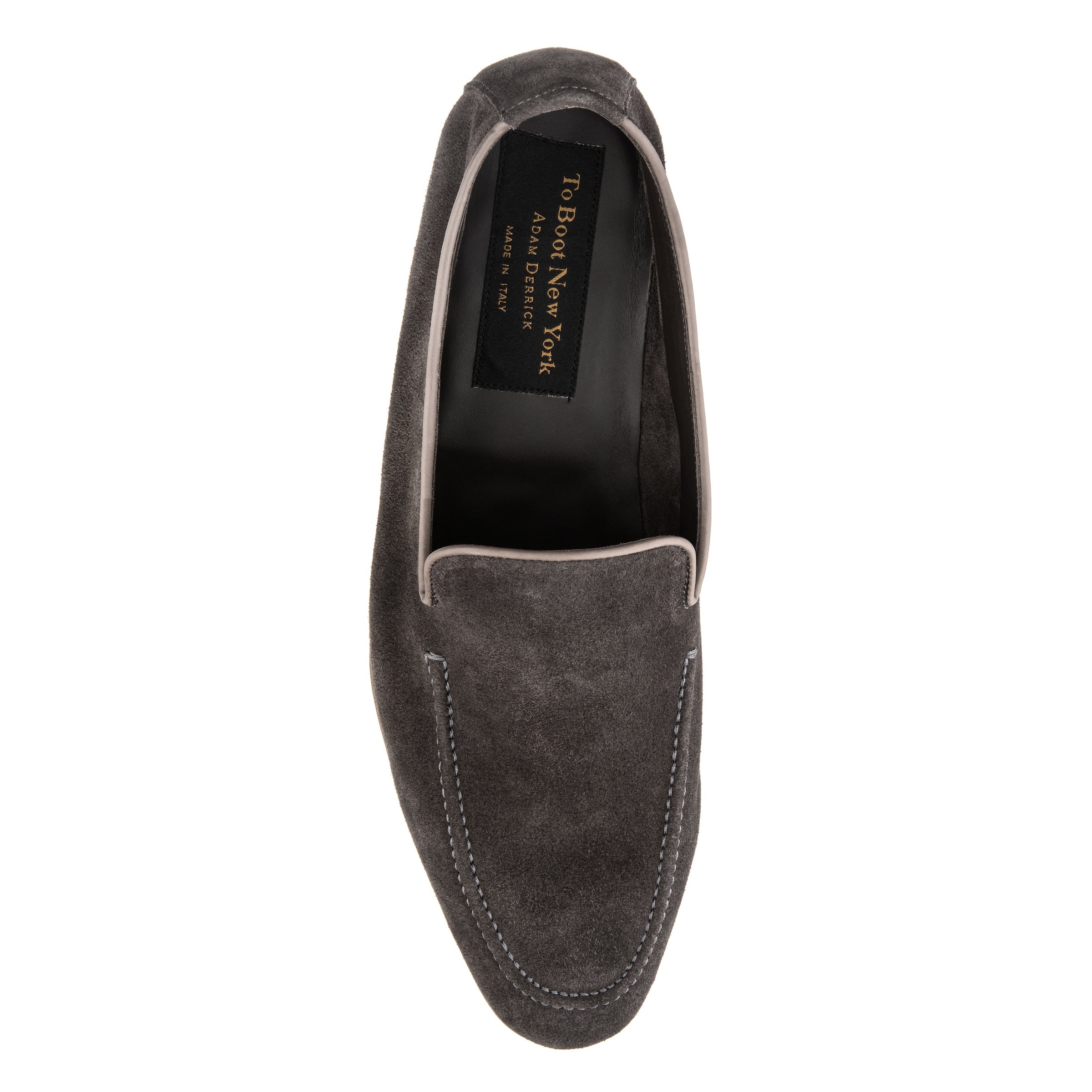 Beamon Anthracite Suede Slip on