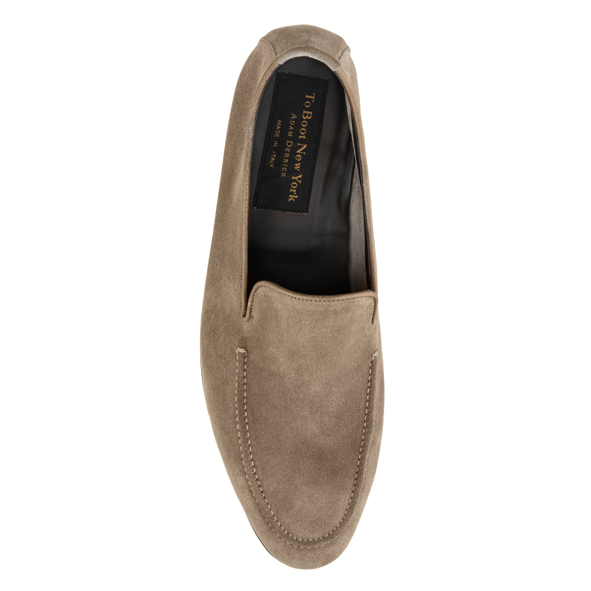 Beamon Taupe Suede Slip on