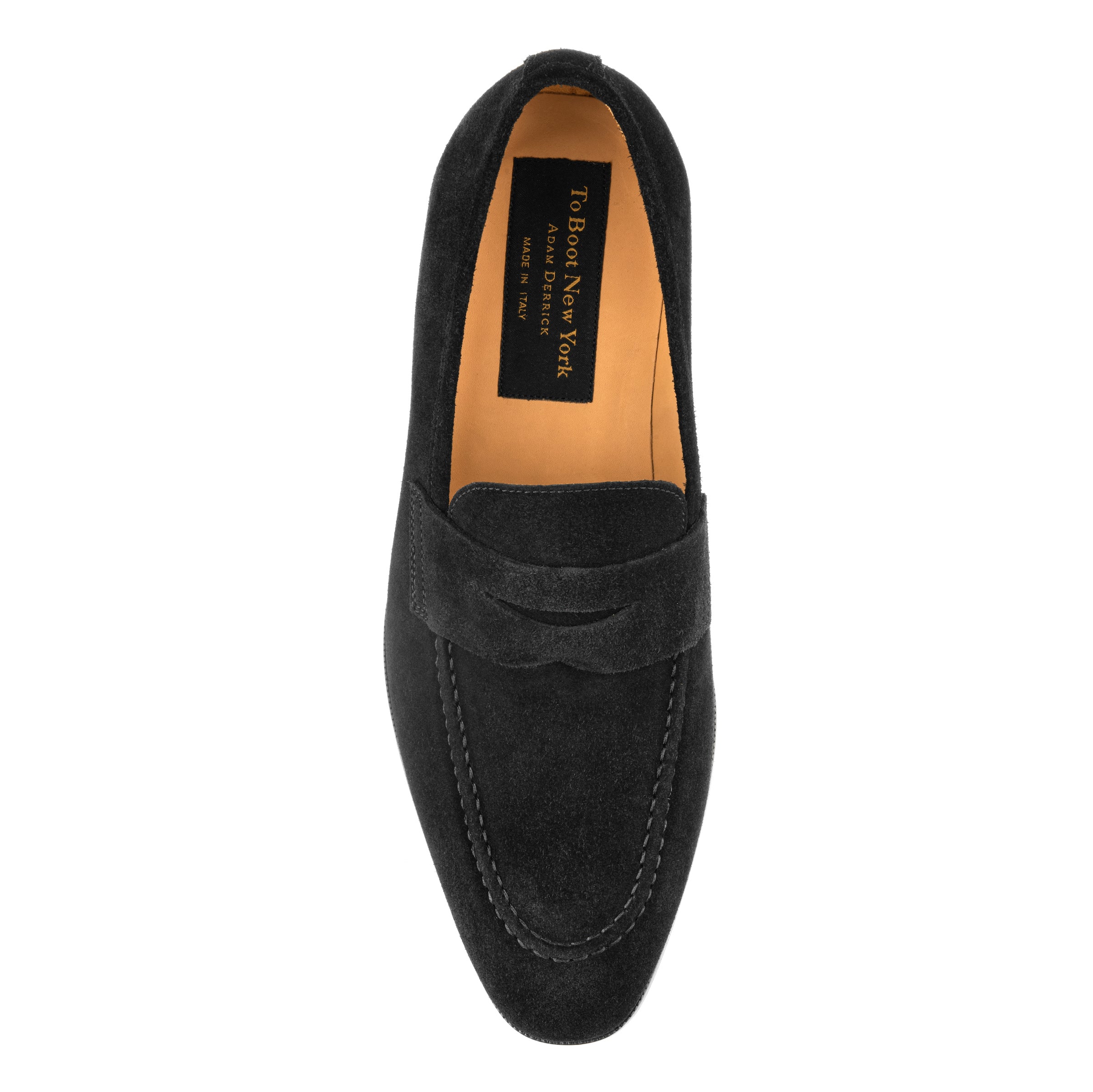 Tesoro Black Suede Slip On