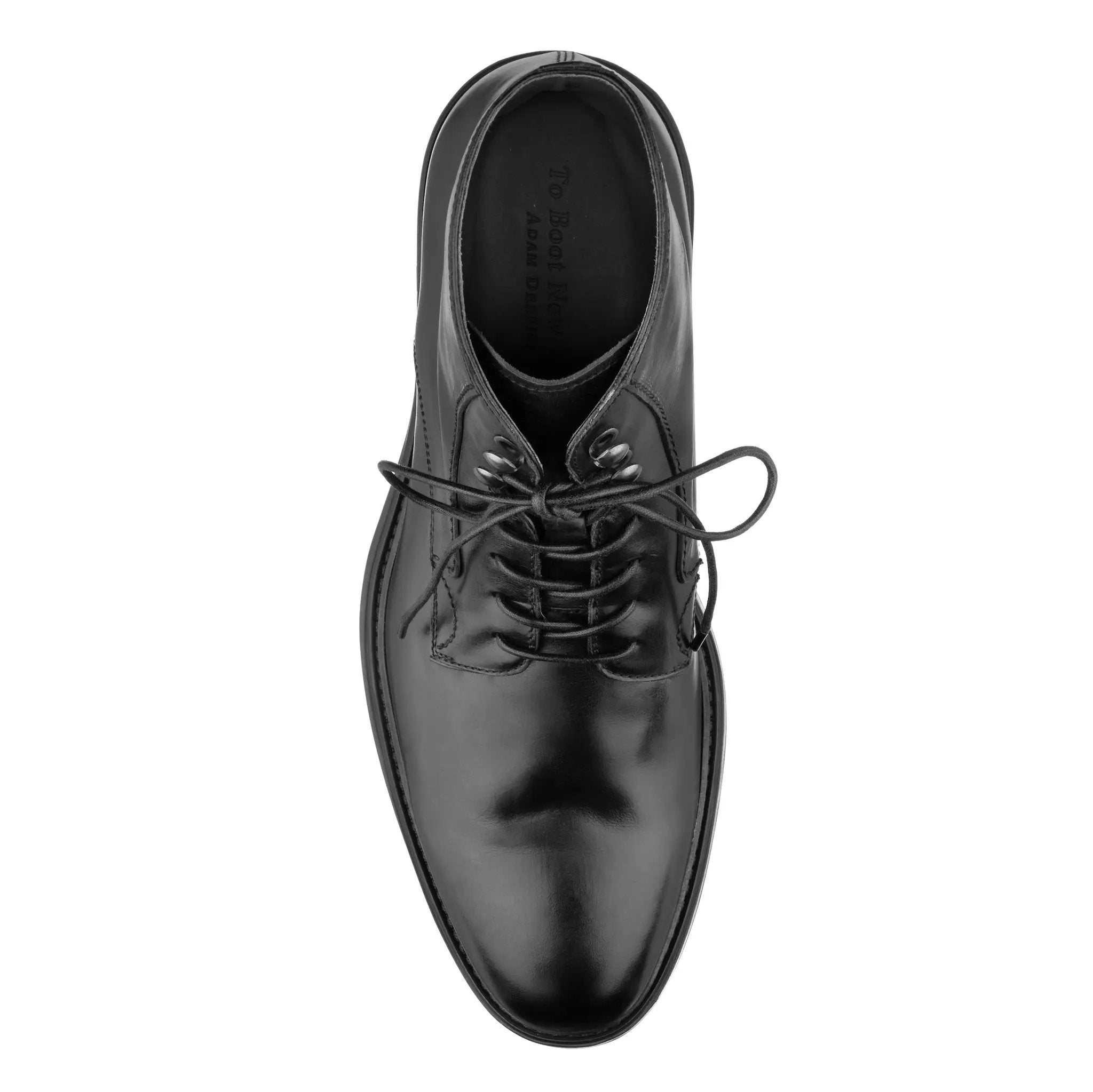 Major Black Calf Lace-Up Boot by To Boot New York