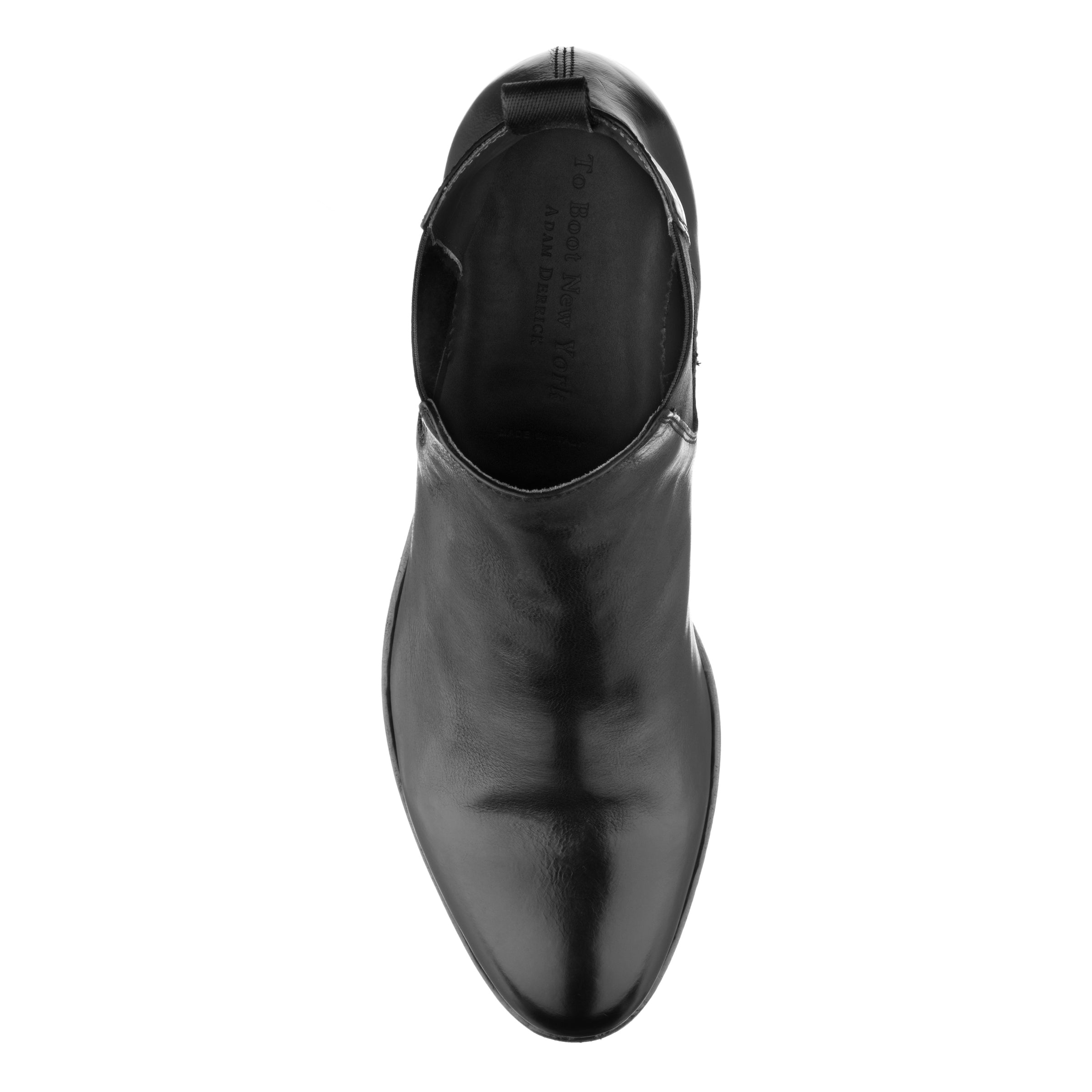 Bedell Black Leather Chelsea Boot