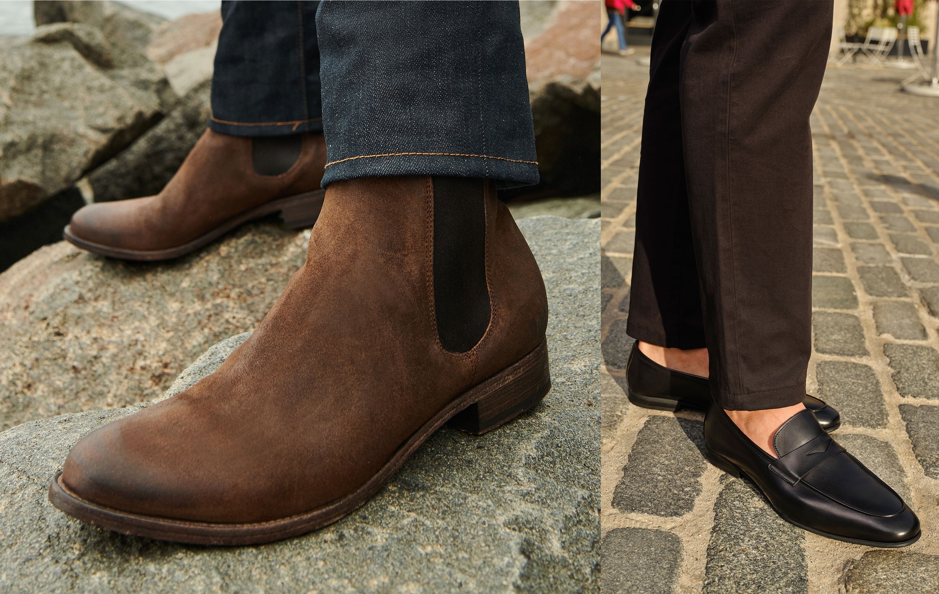 What is Italian Mezzo Vitello Leather and Suede?