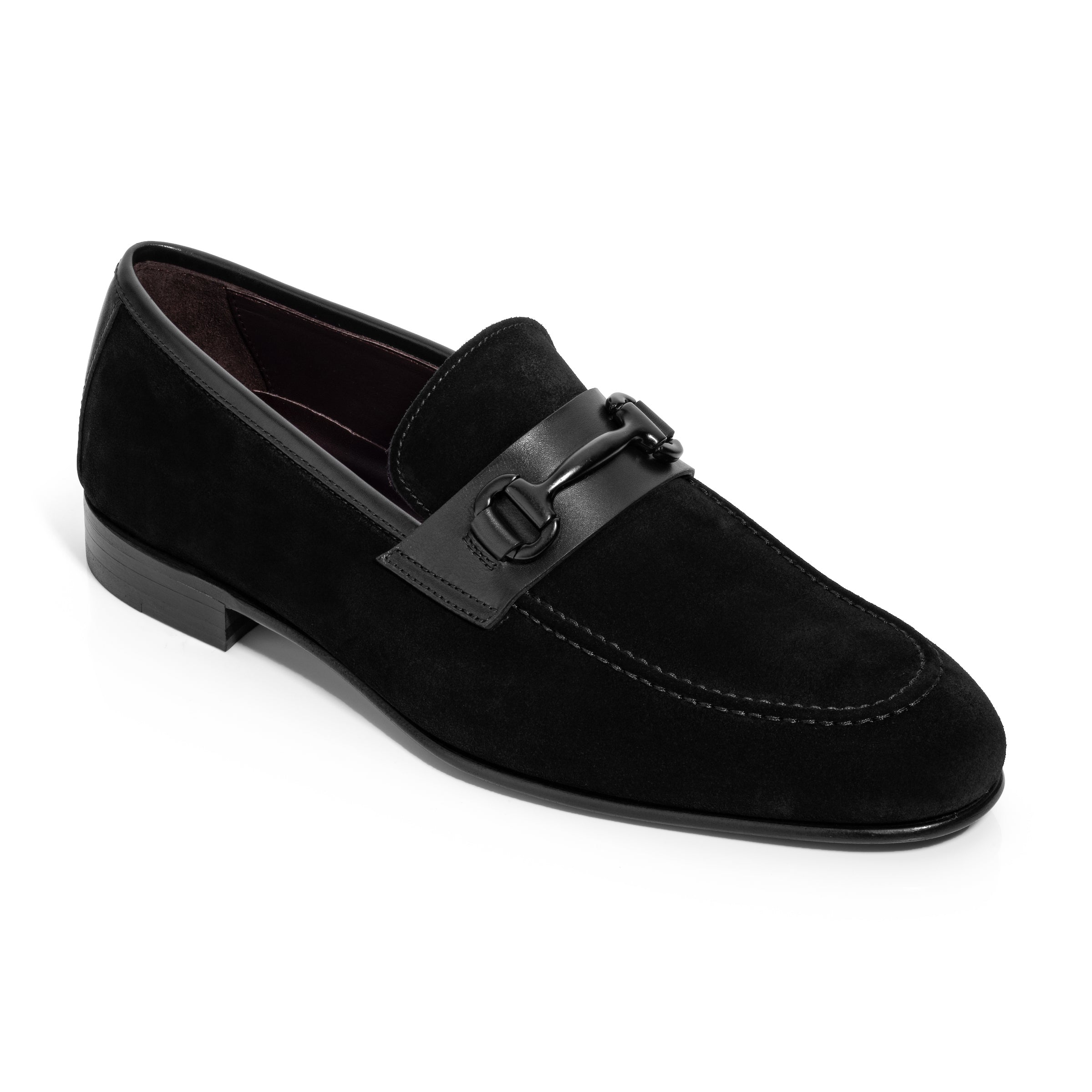 Stanley Black Suede Bit Loafer