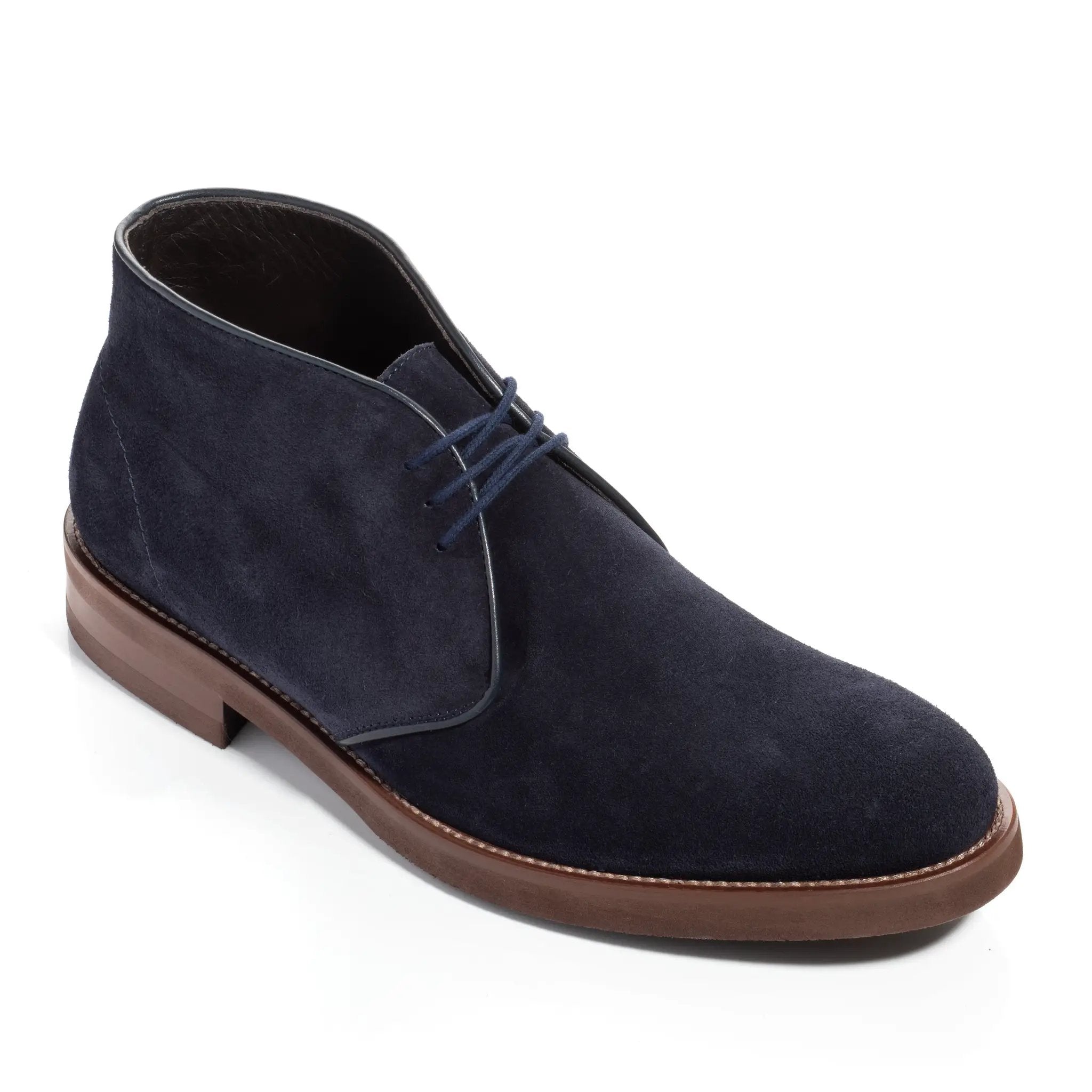 Monaco Navy Suede Chukka Boot by To Boot New York