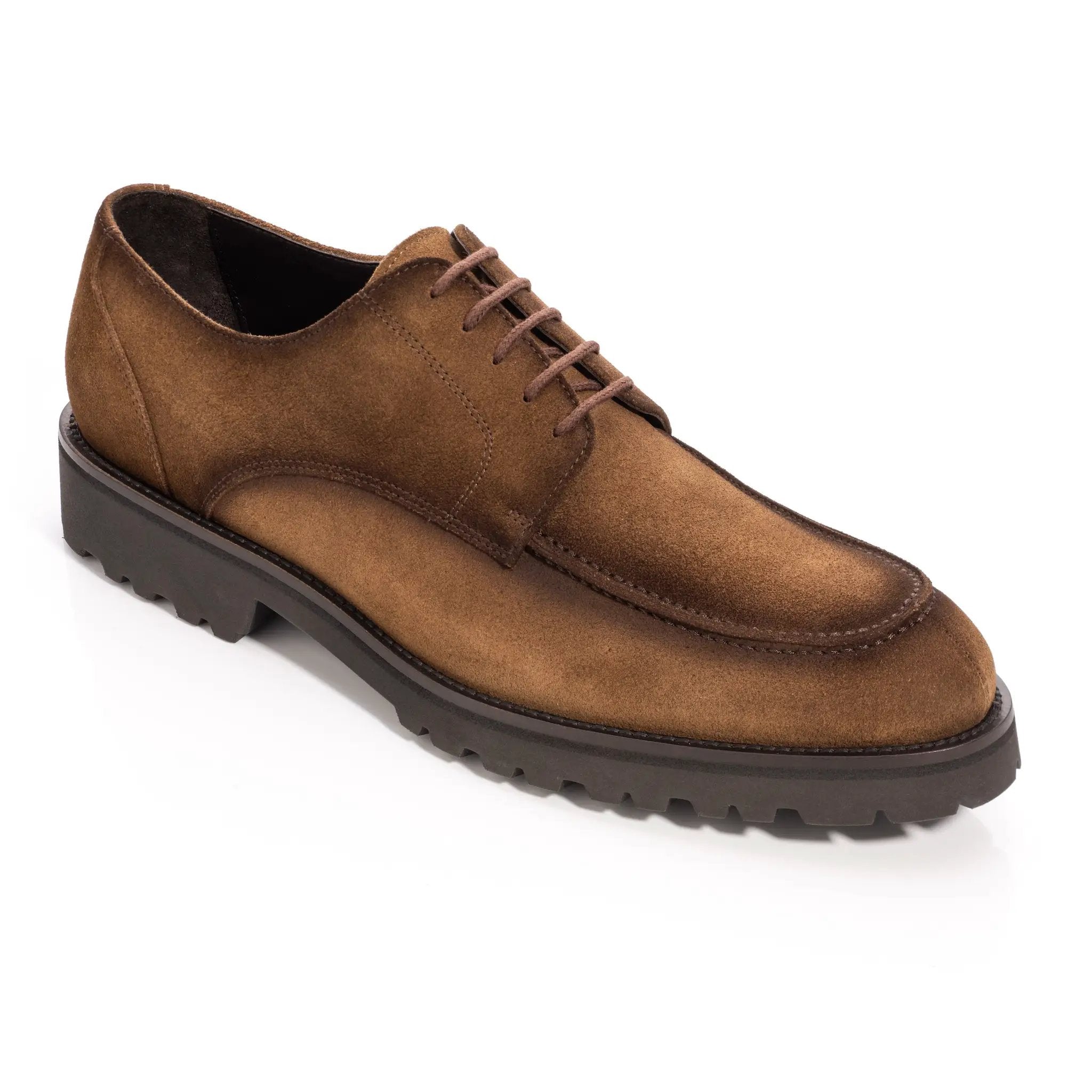 Dario Mid Brown Aero Suede Derby by To Boot New York