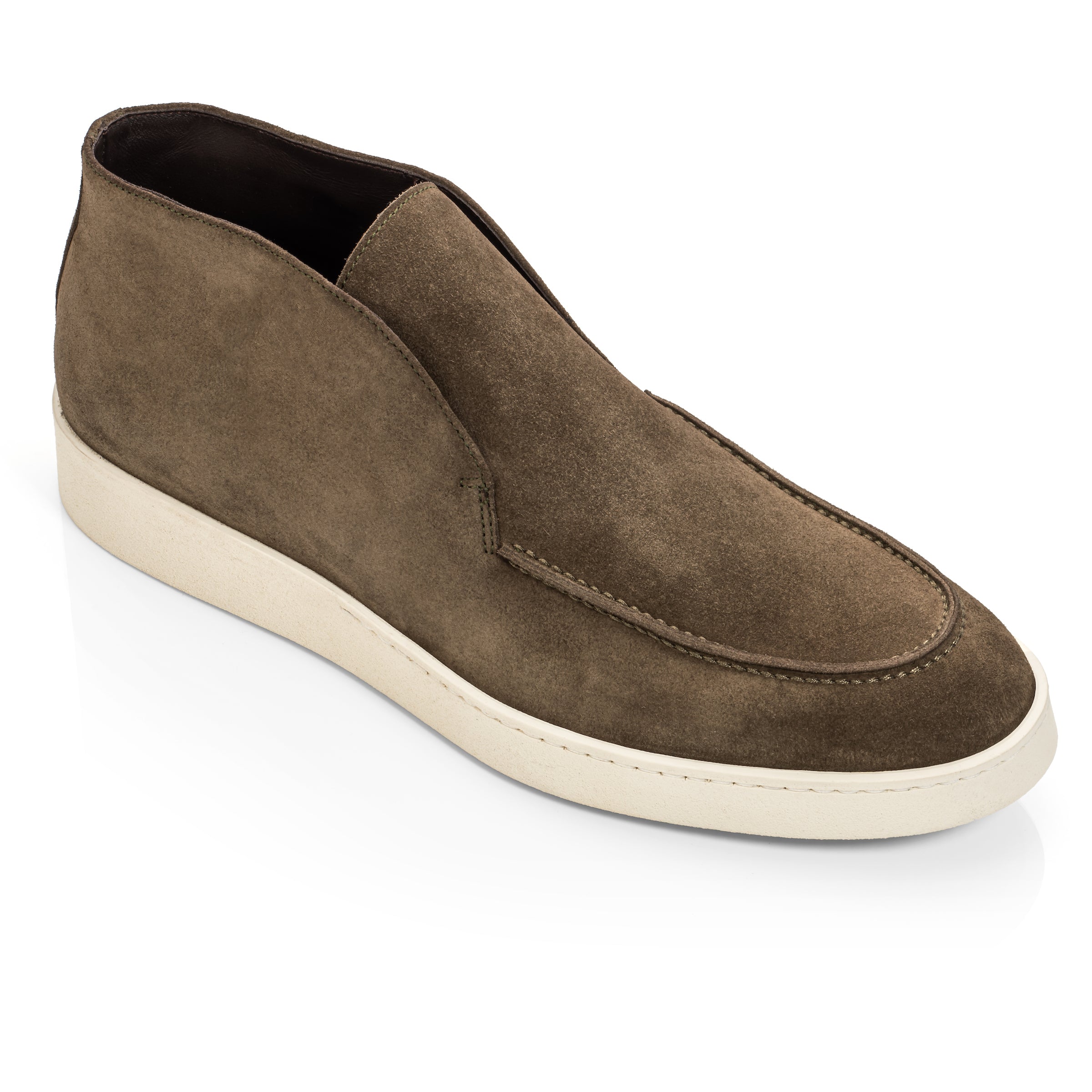Reed Olive Suede