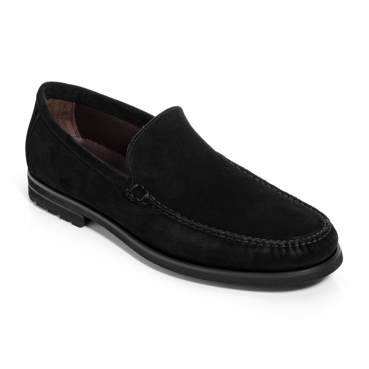 靴 Berwick 6 1/2 Berwick Black Suede Loafer