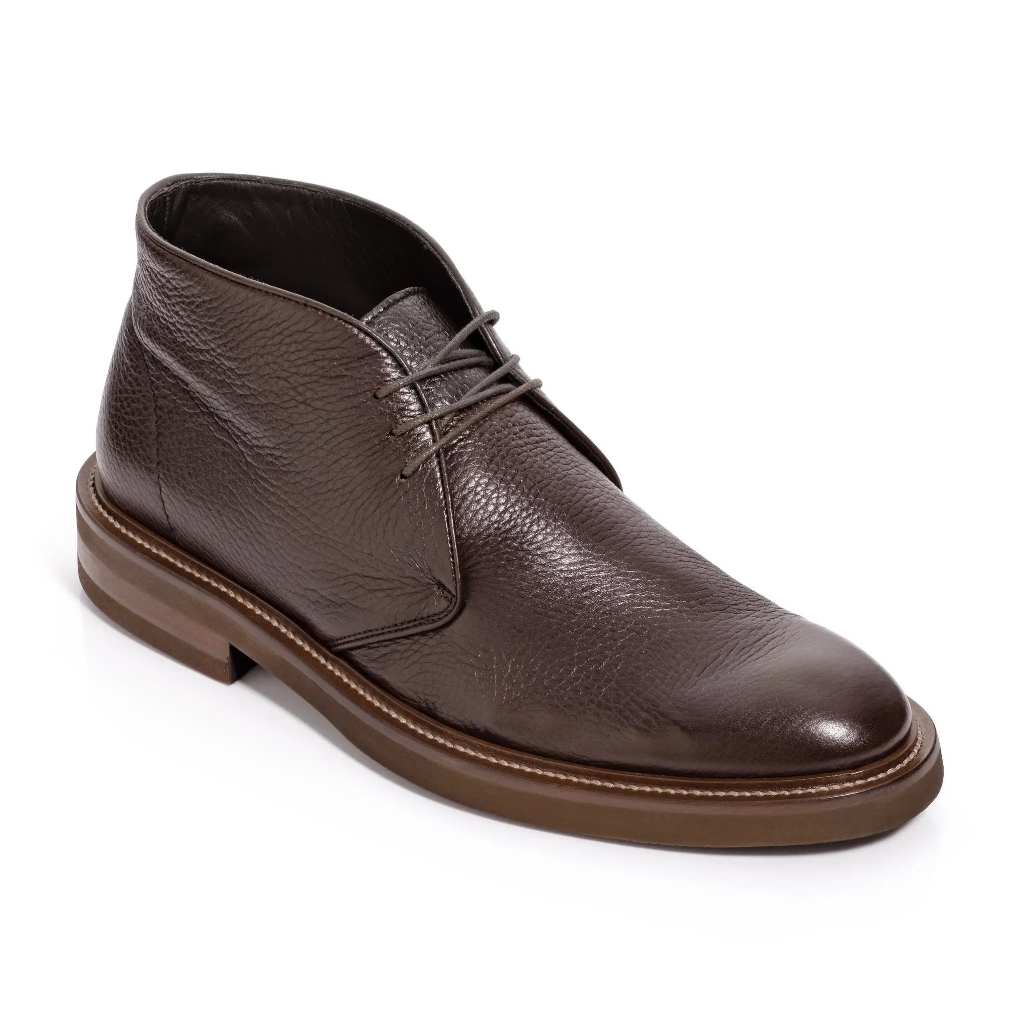 Vista Brown Deerskin Chukka Boot by To Boot New York