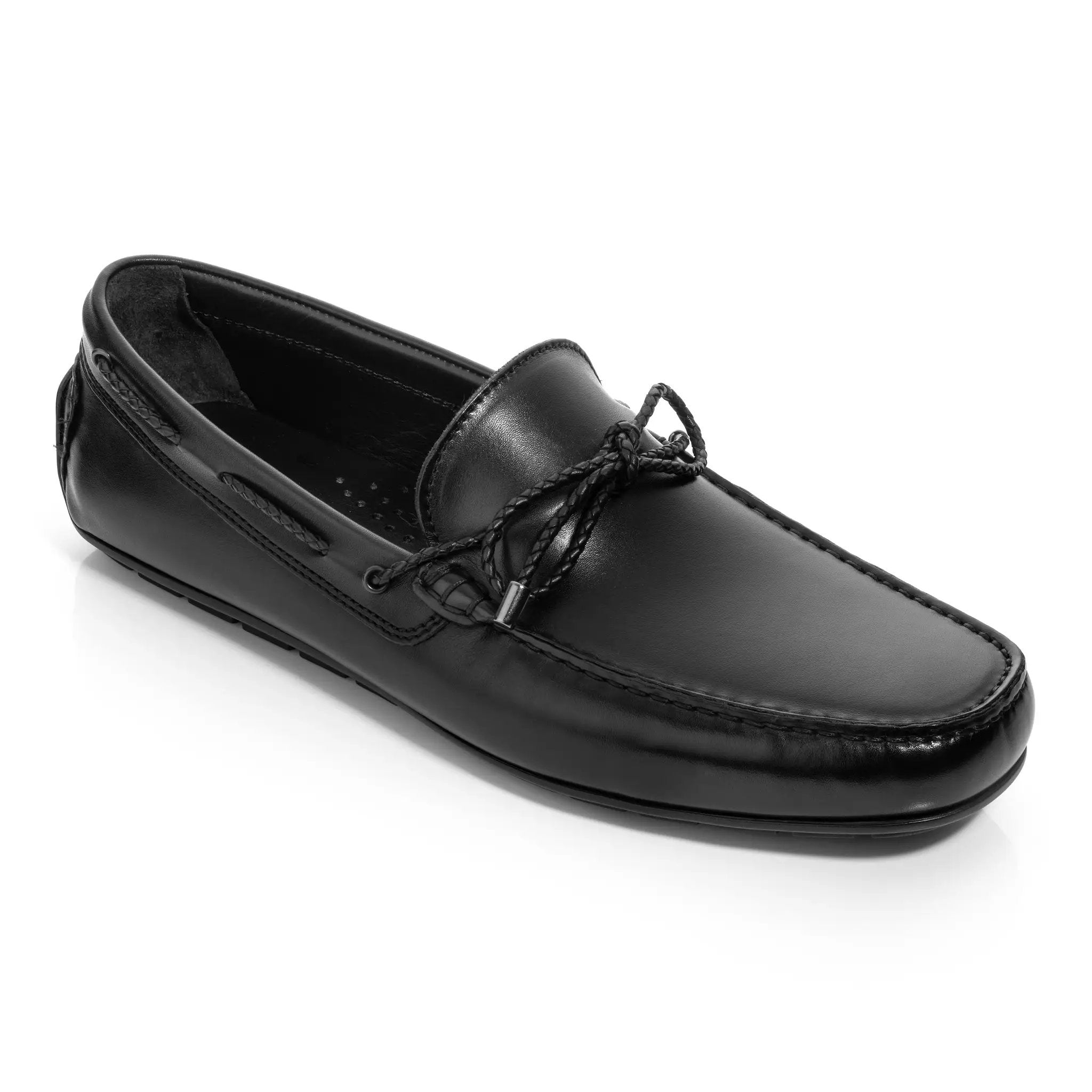 Lucio Black Calf Driving Shoe by To Boot New York