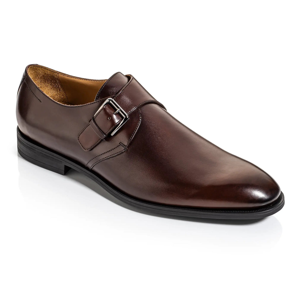 mens brown dress shoes monk strap TO Boot New York Handcrafted with precision Style:Slim Fit Marzetti Bold Blue Cheese Style: Solid