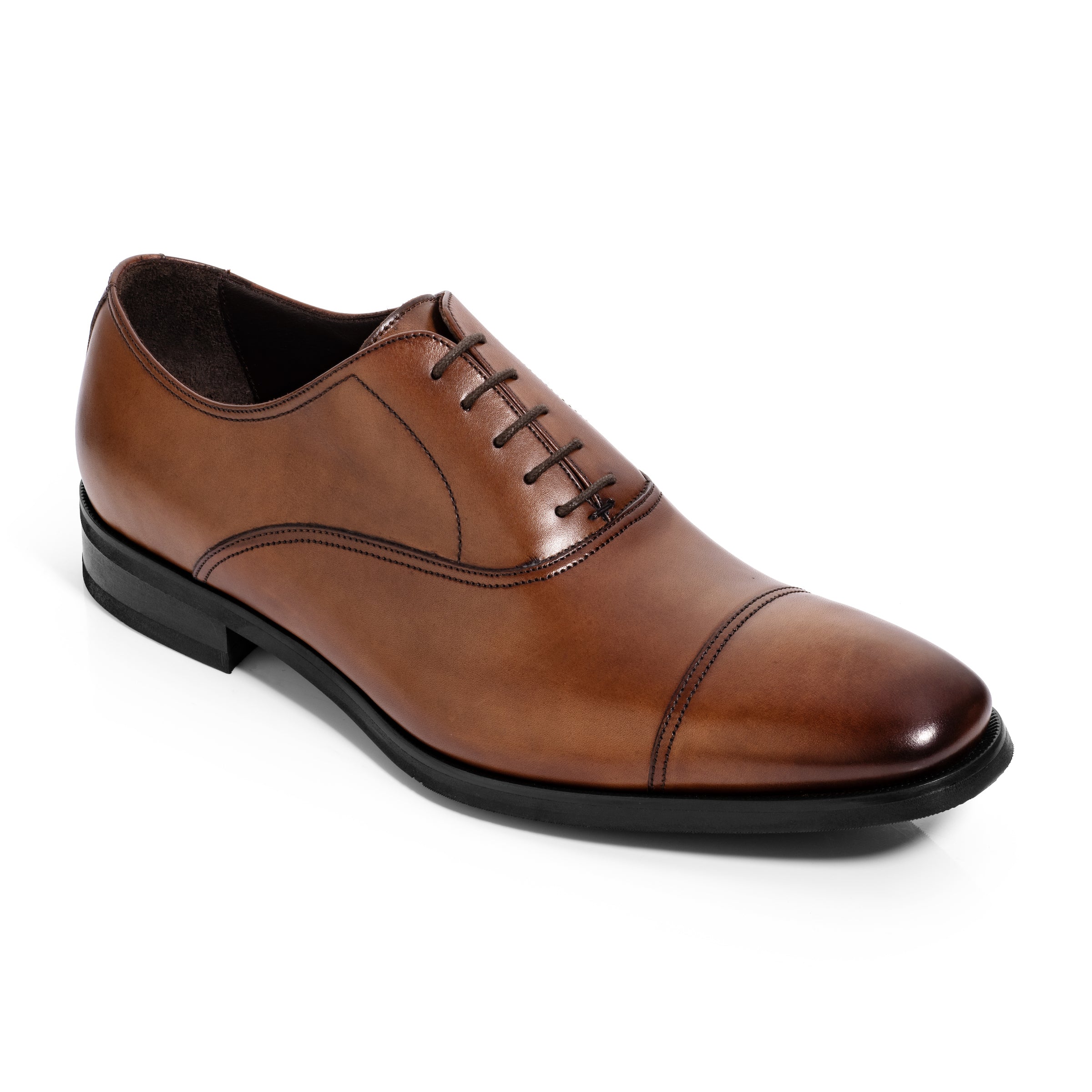 Picard Burnished Tan Cap Toe