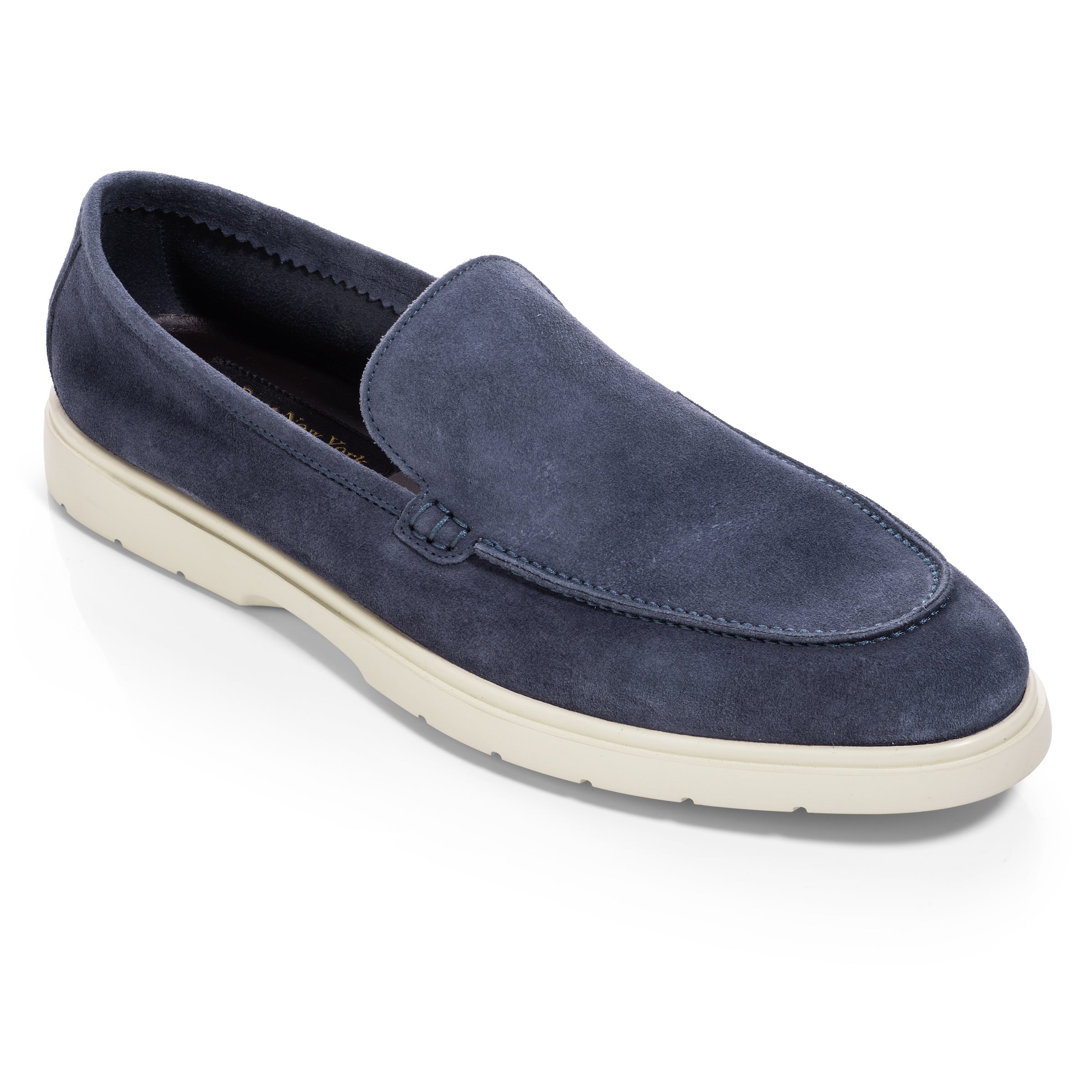 Hathaway Blue Suede Slip On