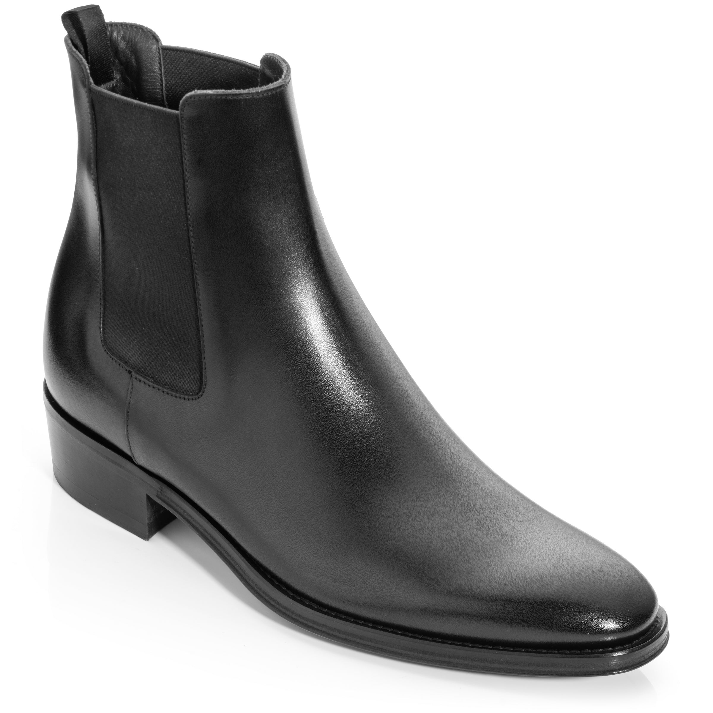 Erikson Black Calf Chelsea Boot
