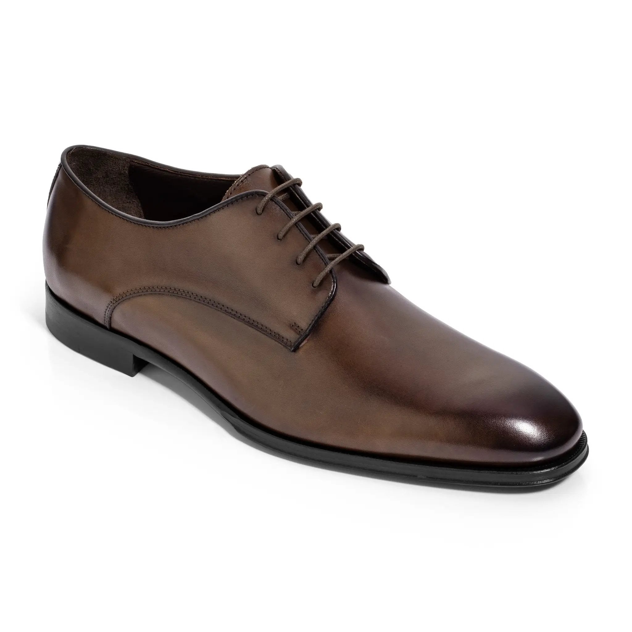 Blakeley Burnished Brown Derby Oxford by To Boot New York