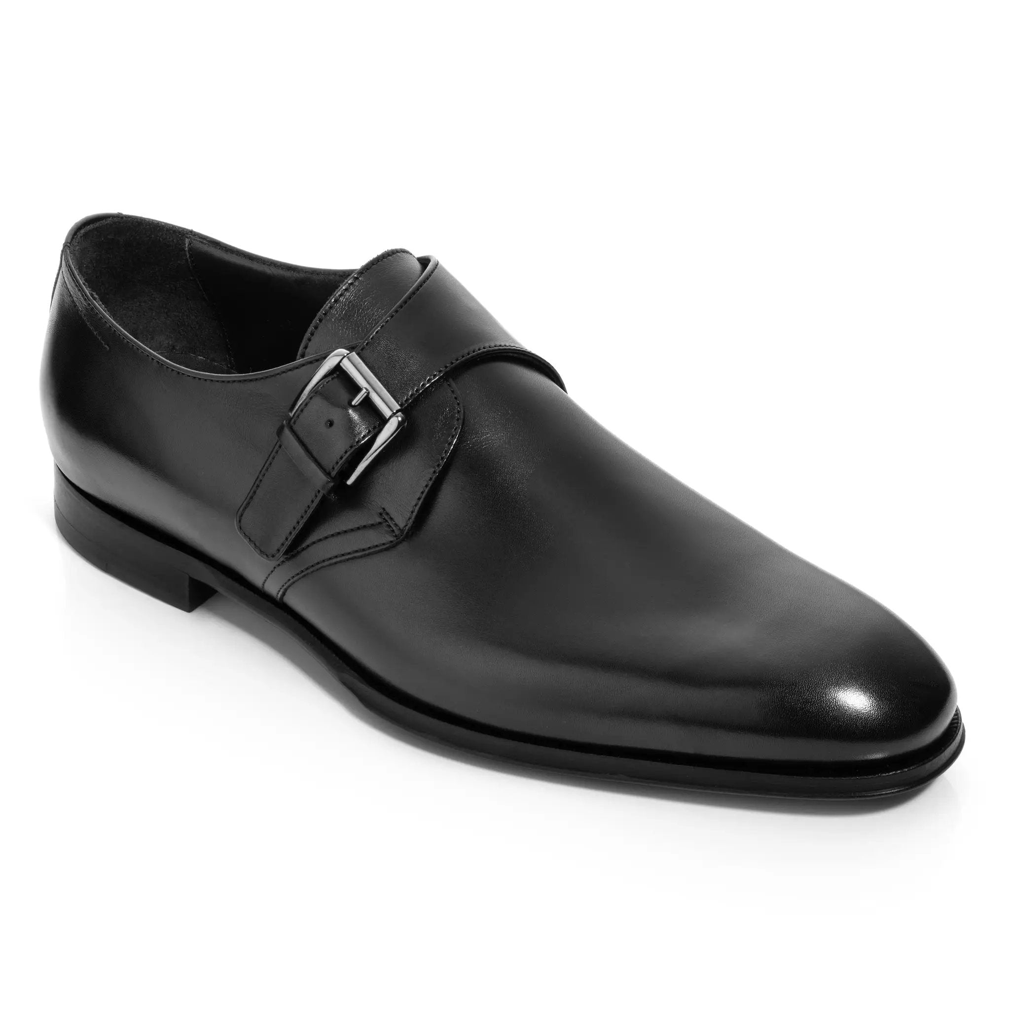 Bower Black Calf Monkstrap by To Boot New York