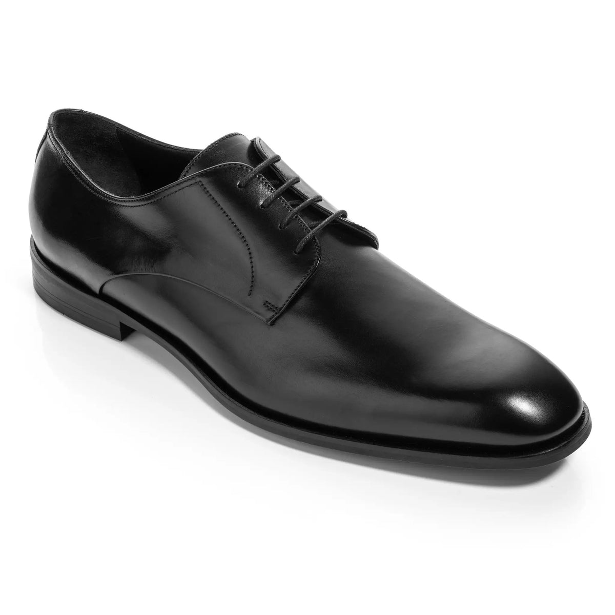 Parsons Black Calf Leather Men's Derby Oxford