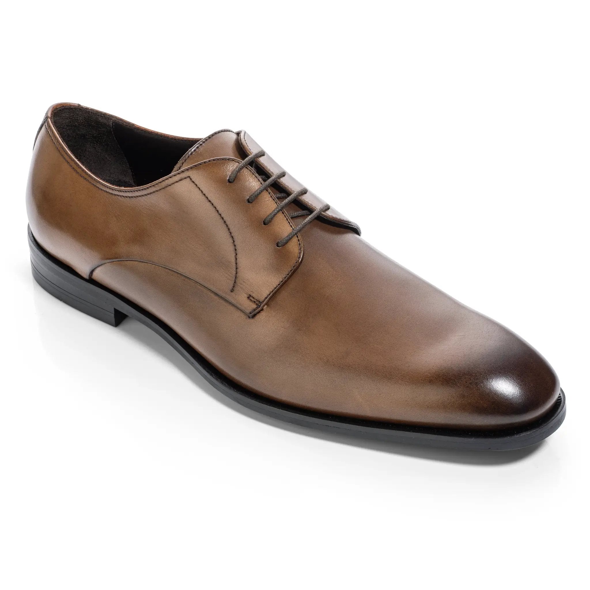 Parsons Medium Tan Calf Derby Oxford by To Boot New York