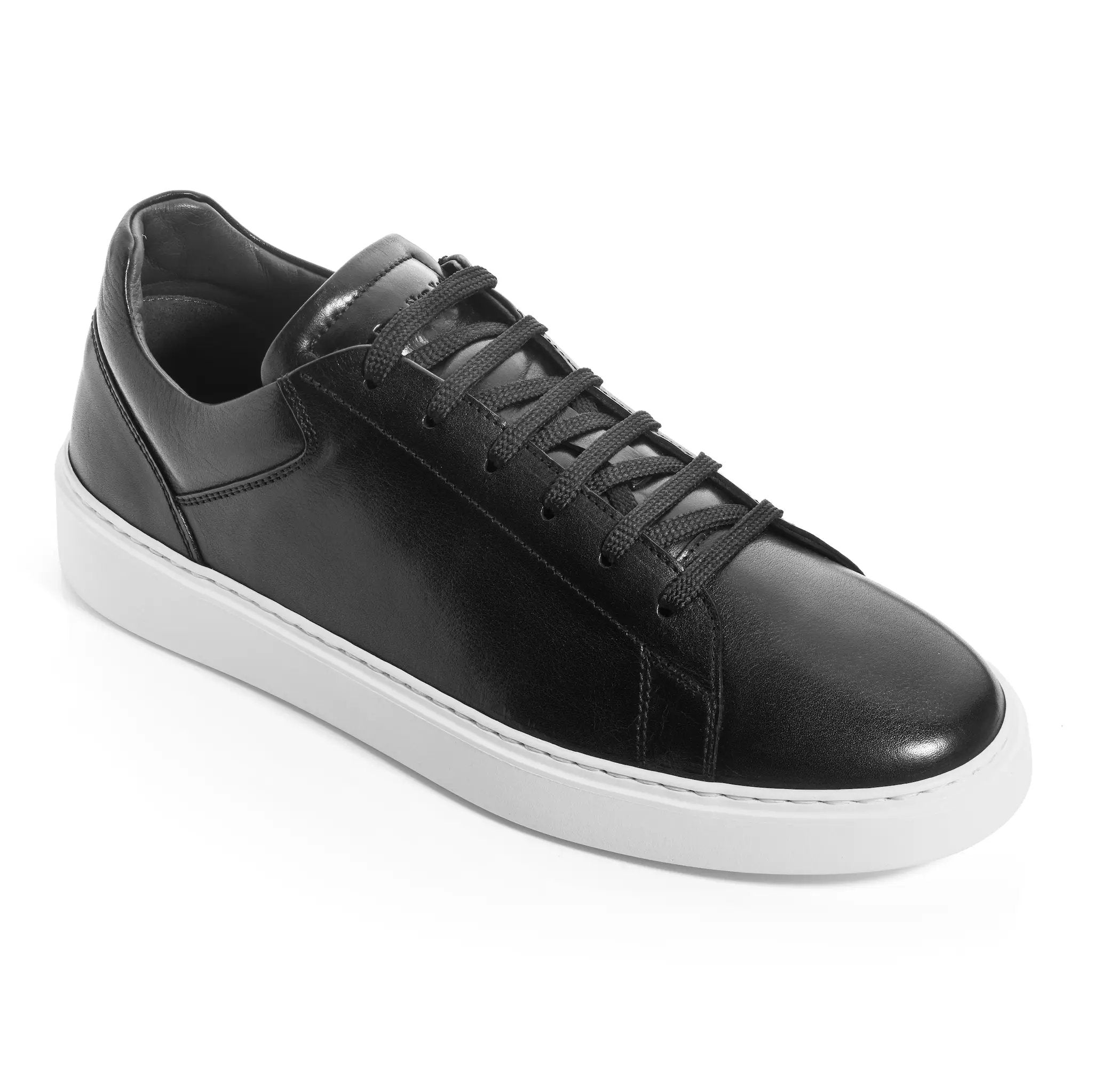 Rocco Black Soft Calf Leather Sneaker by To Boot New York