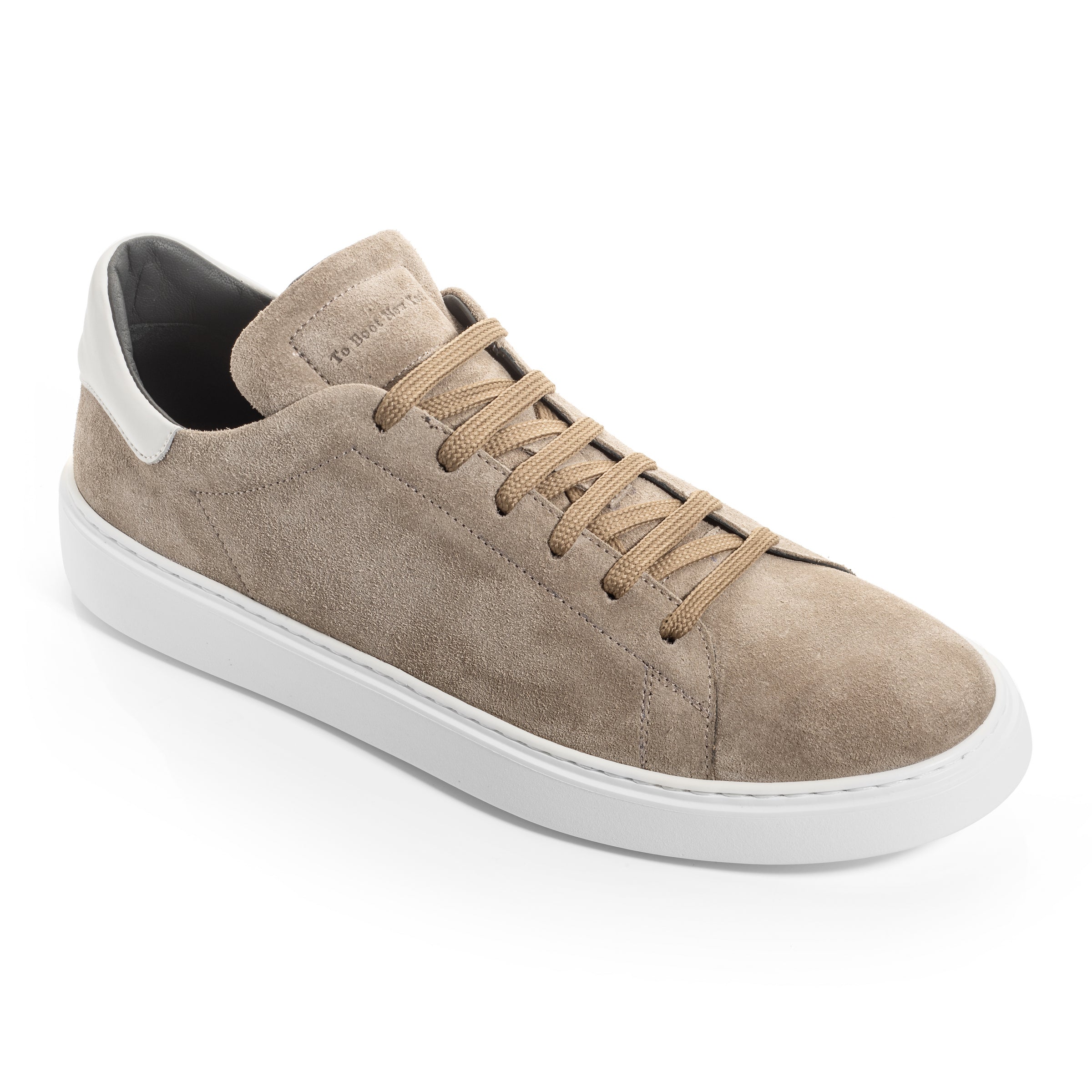 Mathis Taupe/White Suede Sneaker