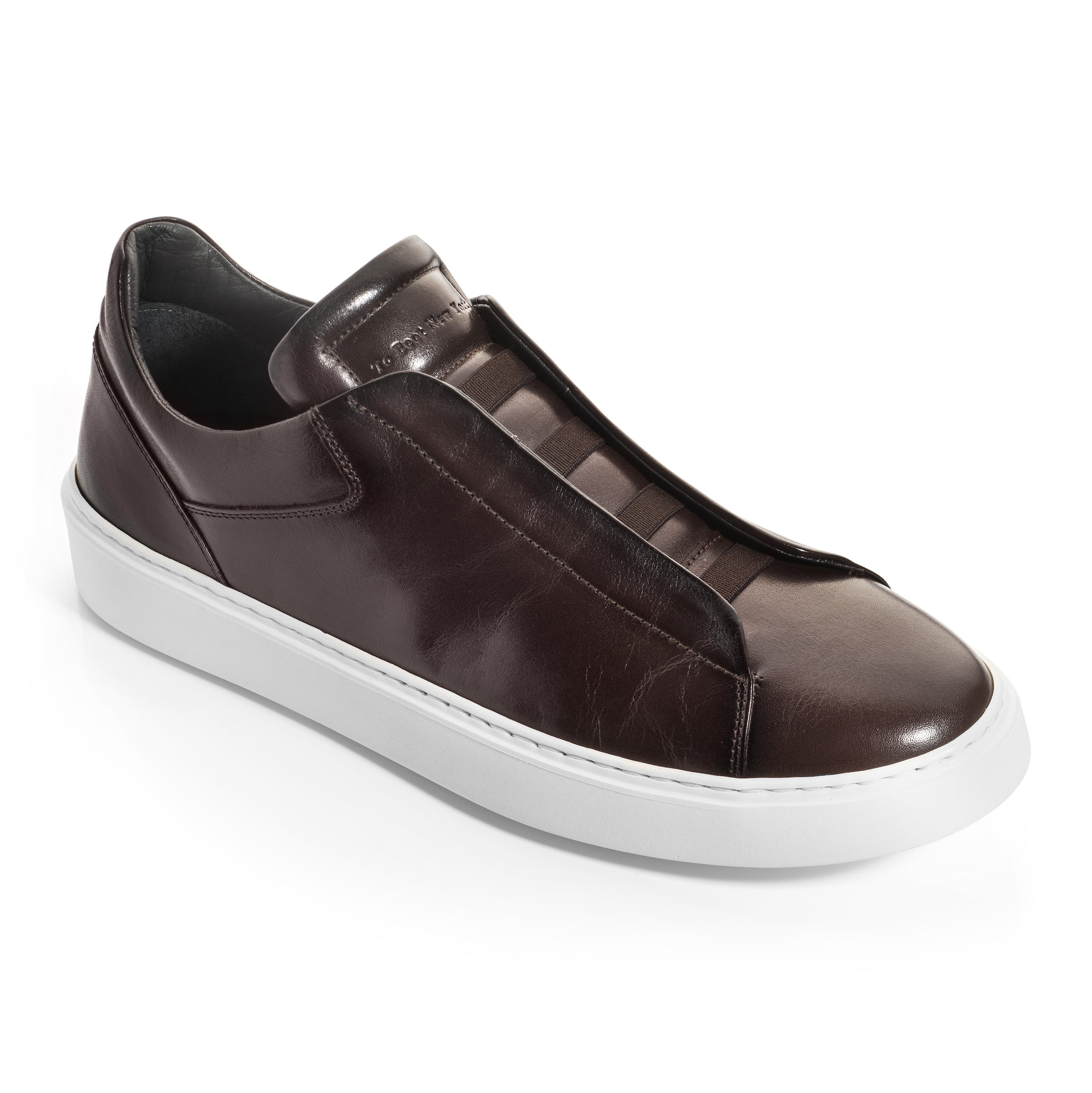 Campion Brown Calf Slip On Sneaker