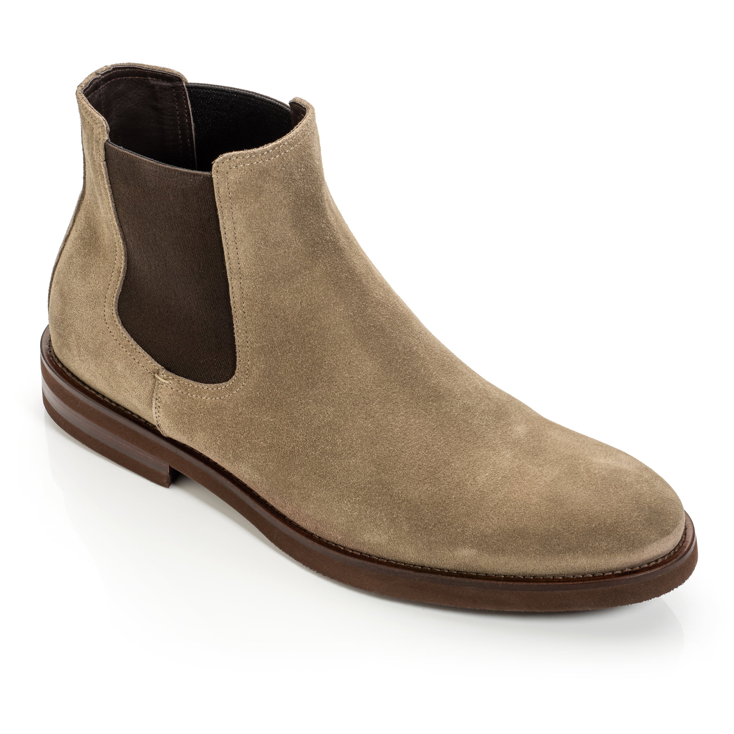 Whitman Taupe Suede