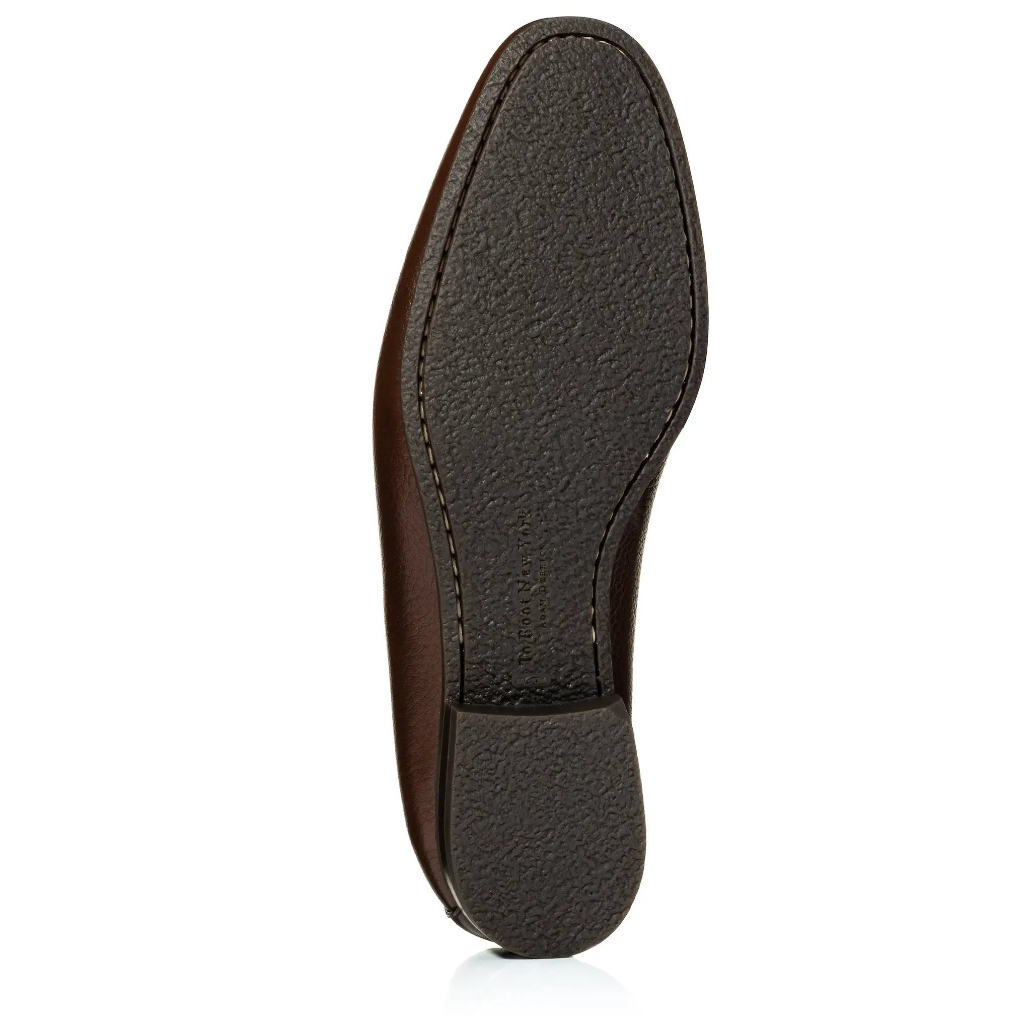Merritt Brown Deerskin Leather Penny Loafer Slip-On by To Boot New York