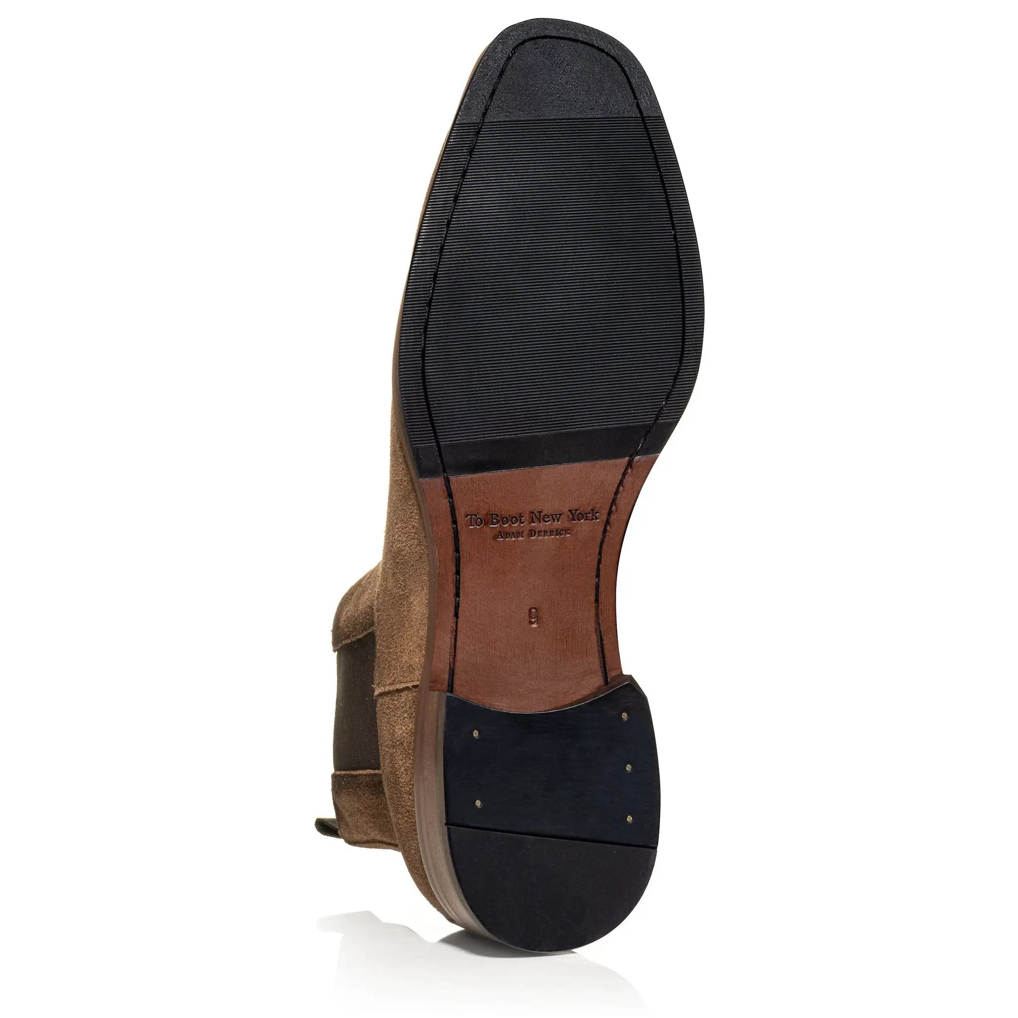 Christophe Chocolate Suede Chelsea Boot by To Boot New York