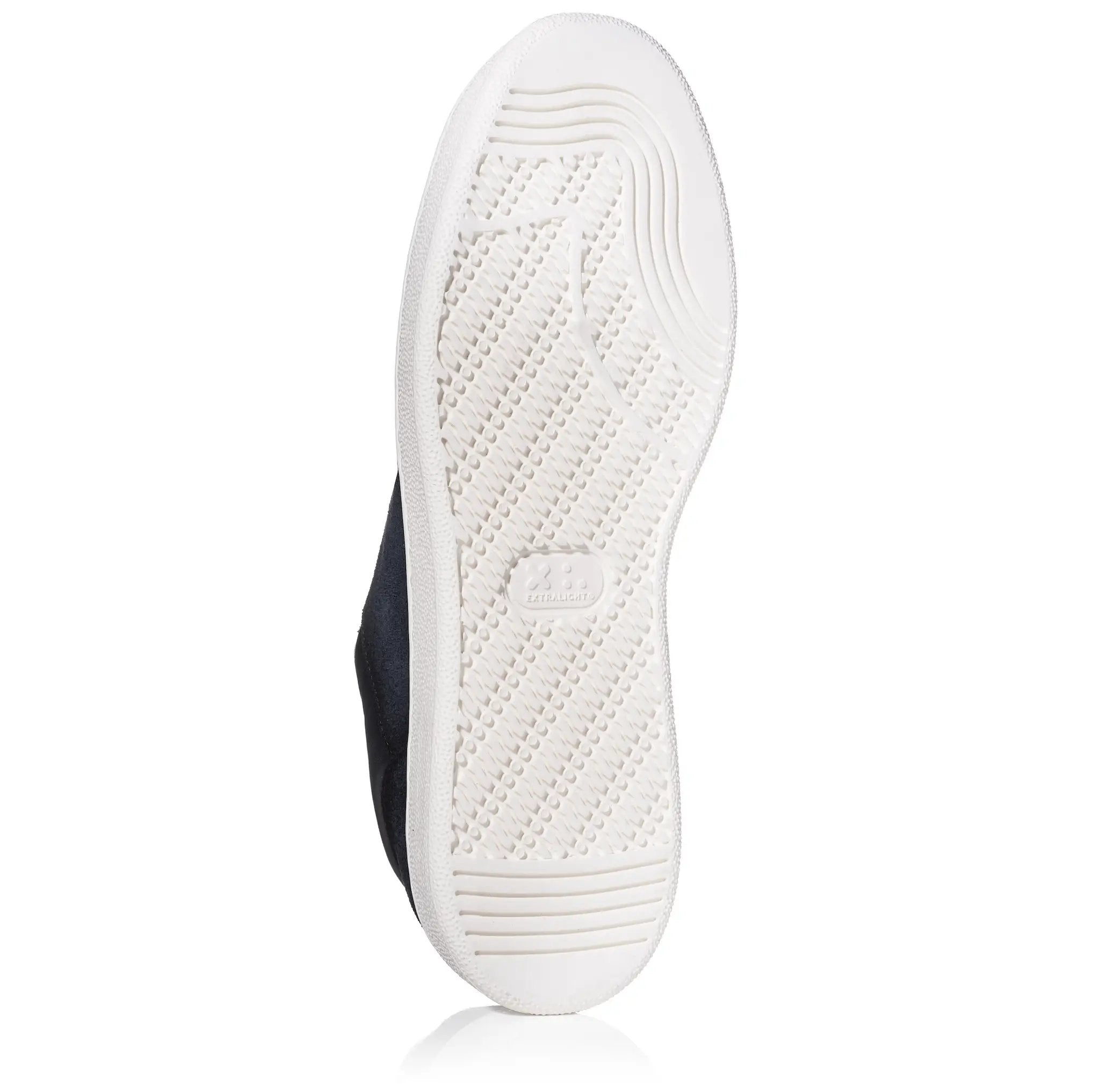 Callum Navy Blue Suede Court Sneaker by To Boot New York