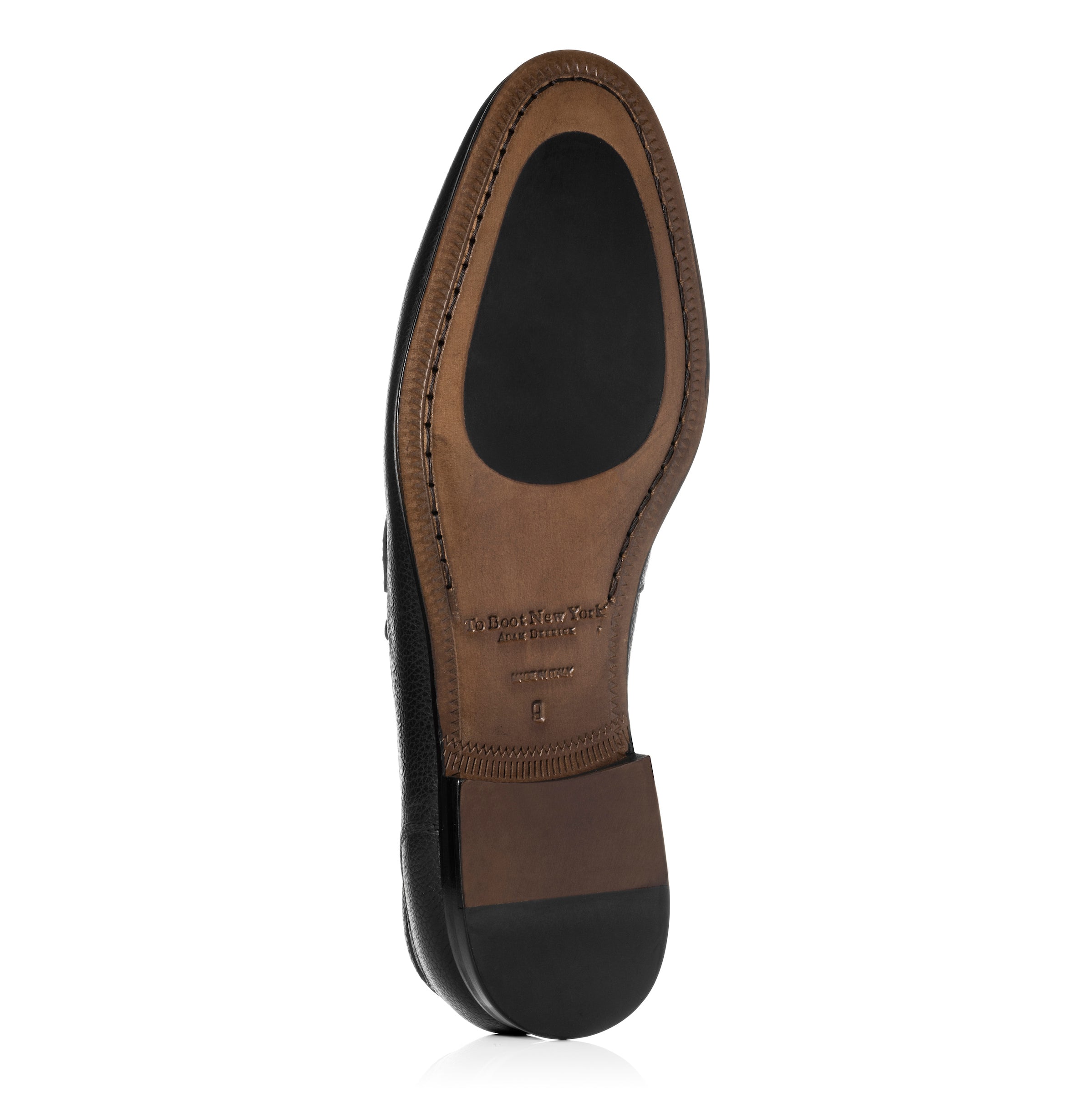 Tiberius Black Full Grain Bit Loafer