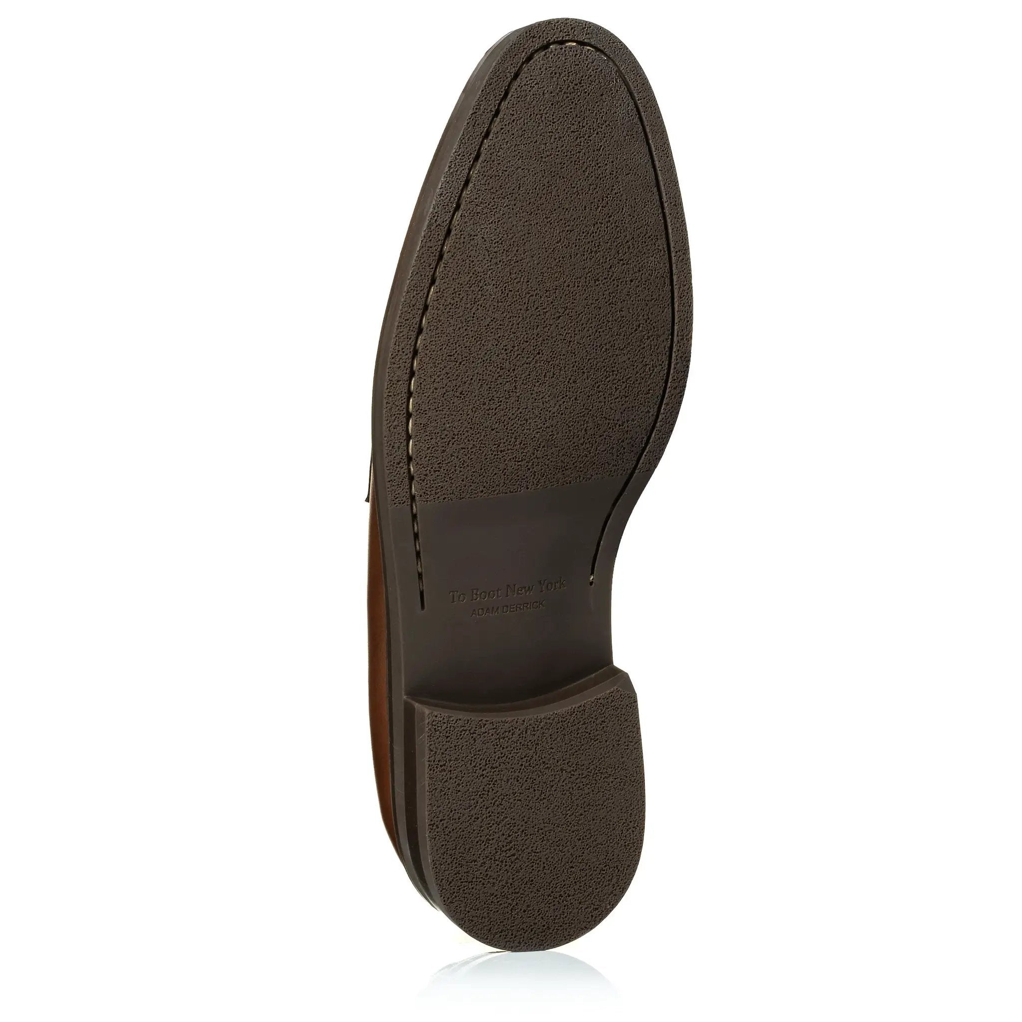 Simon Burnished Tan Calf Leather Penny Loafer by To Boot New York