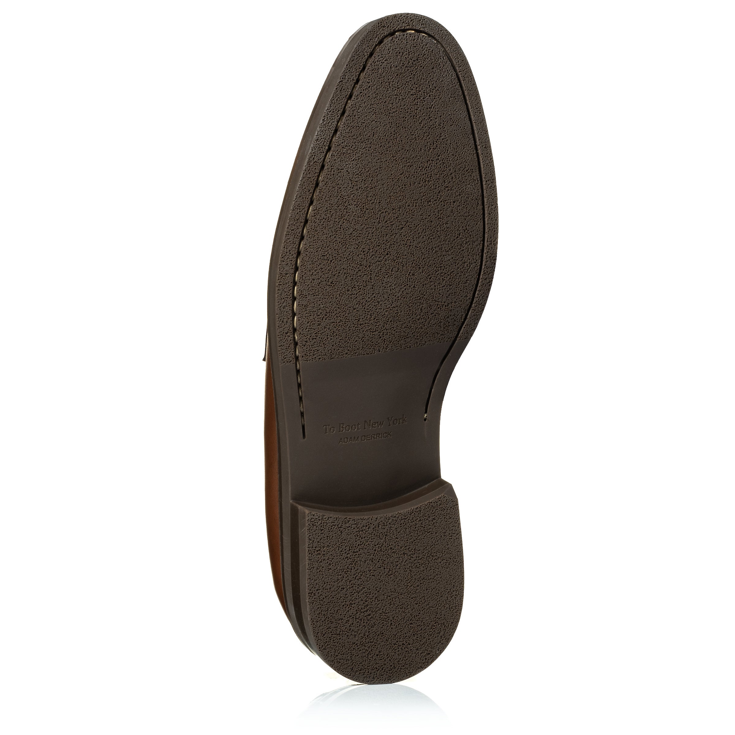 Simon Burnished Tan Calf Leather Penny Loafer