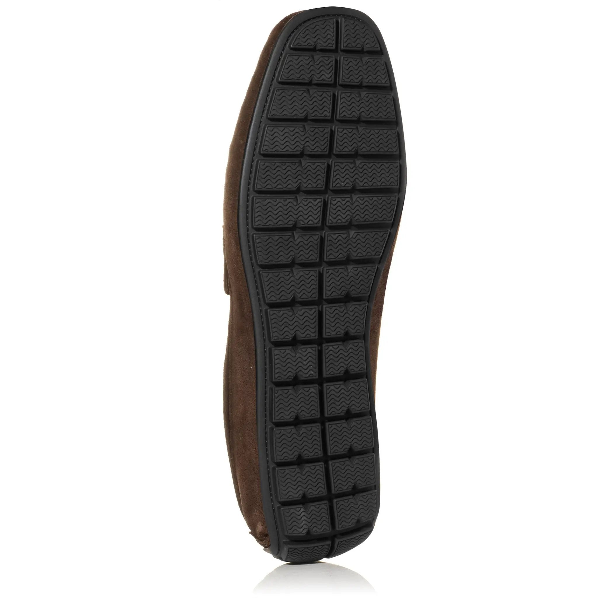 Adelaide Brown Aero Suede Driving Shoe by To Boot New York