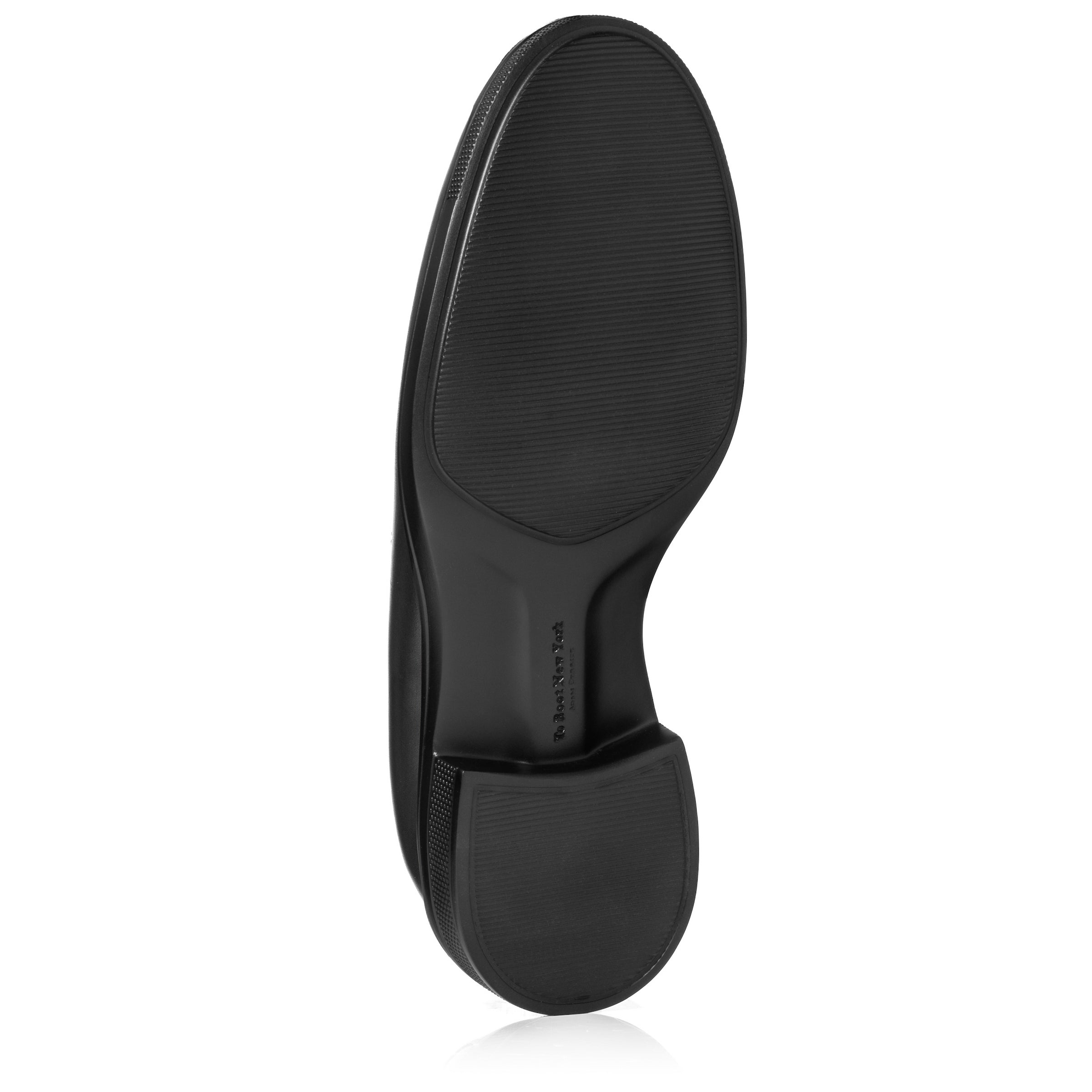 Bernard Black Calf Leather Penny Loafer