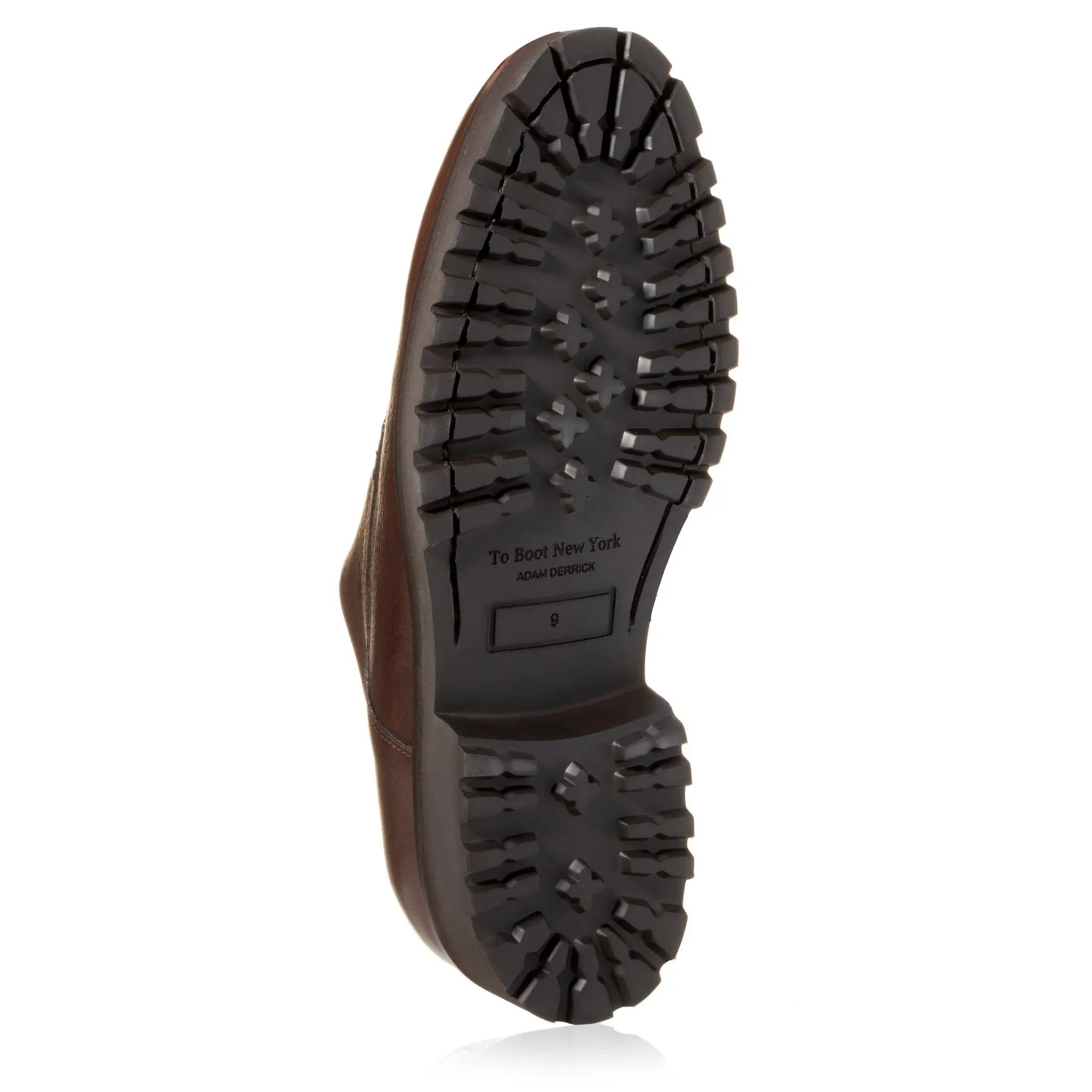 Williamsburg Dark Brown Deerskin Oxford Lace-Up by To Boot New York