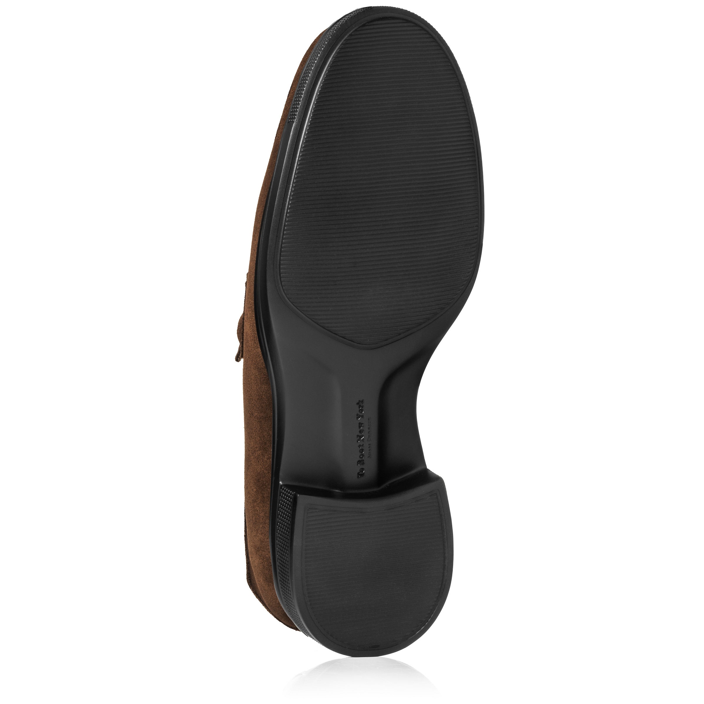 Joey Water-Repellent Mid Brown Suede Penny Loafer