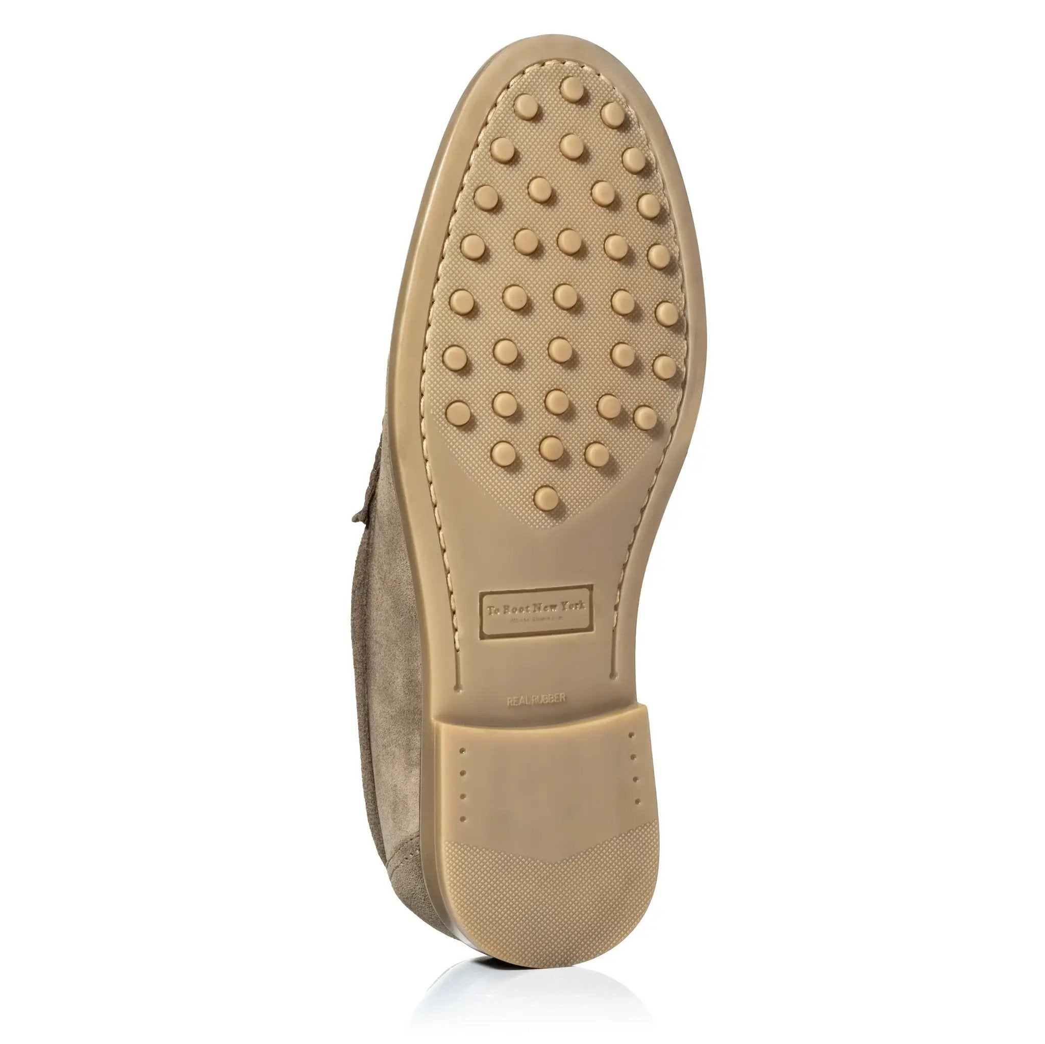 Bennett Taupe Suede College Penny Loafer by To Boot New York