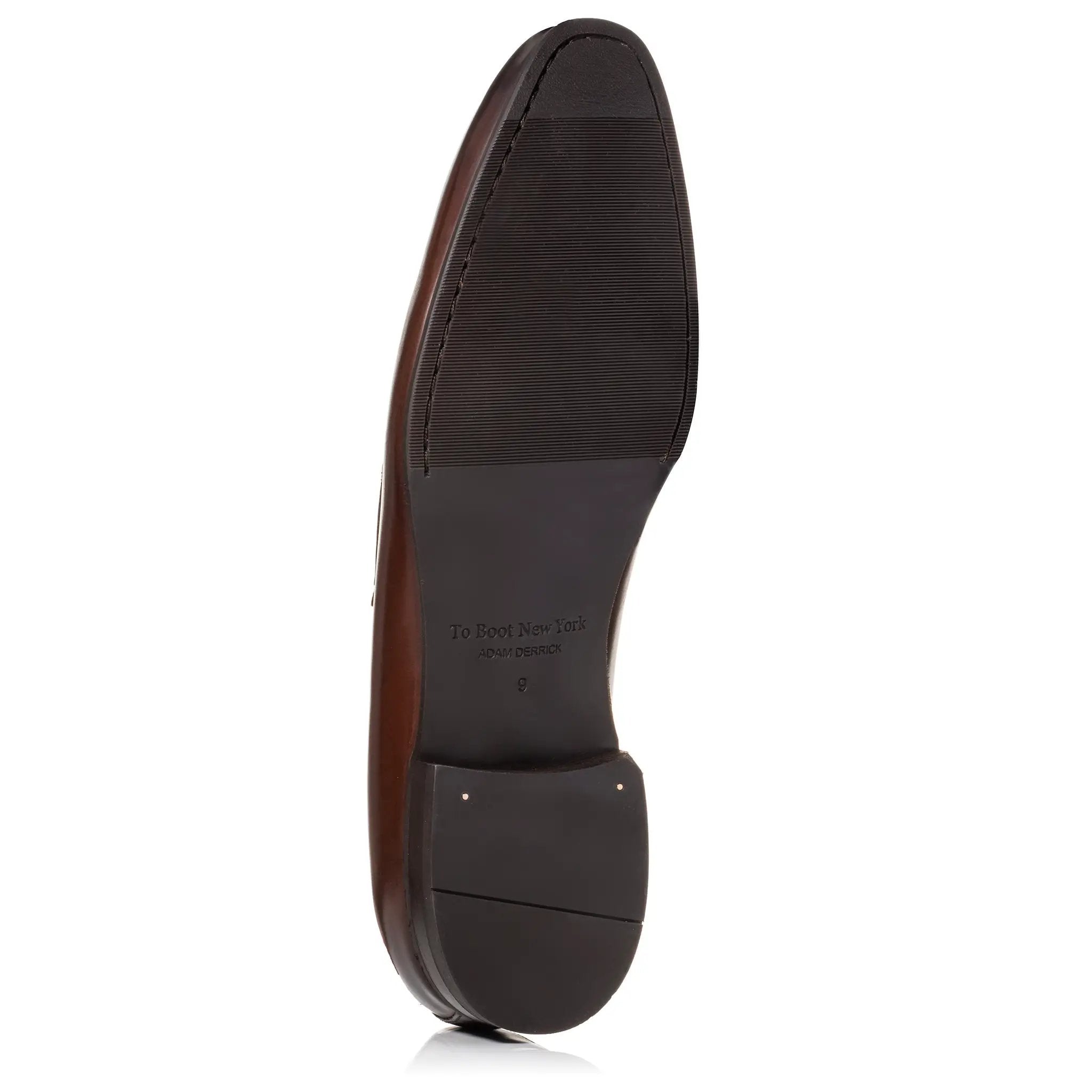 Munroe Burnished Brown Calf Loafer by To Boot New York