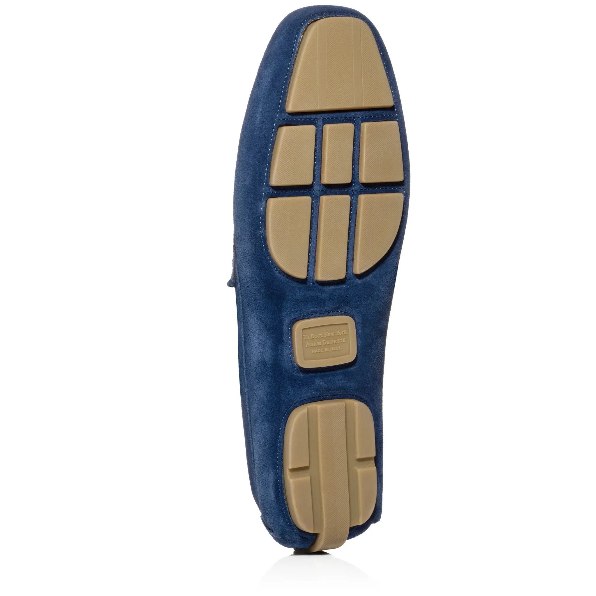 Harrison Blue Suede Driving Shoe by To Boot New York