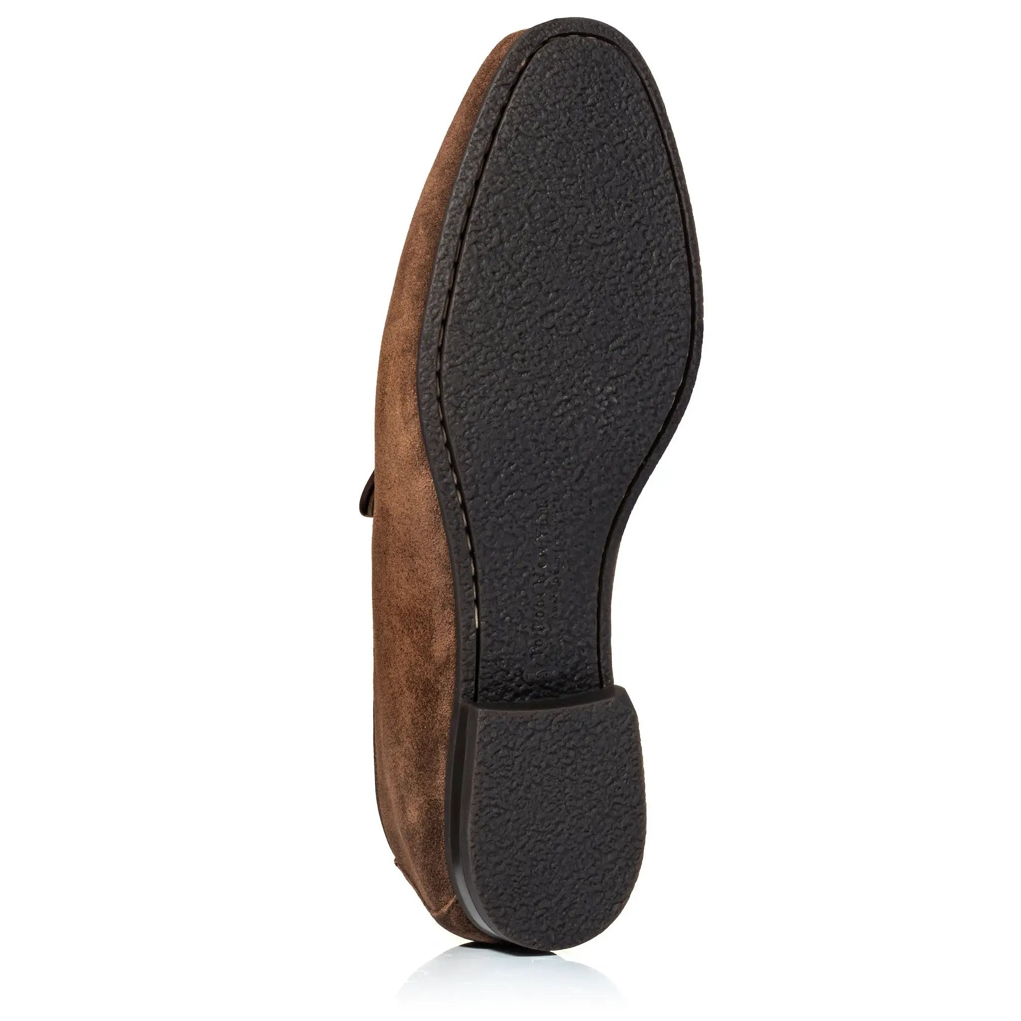 Sonoma Brown Suede Slip-On Loafer by To Boot New York