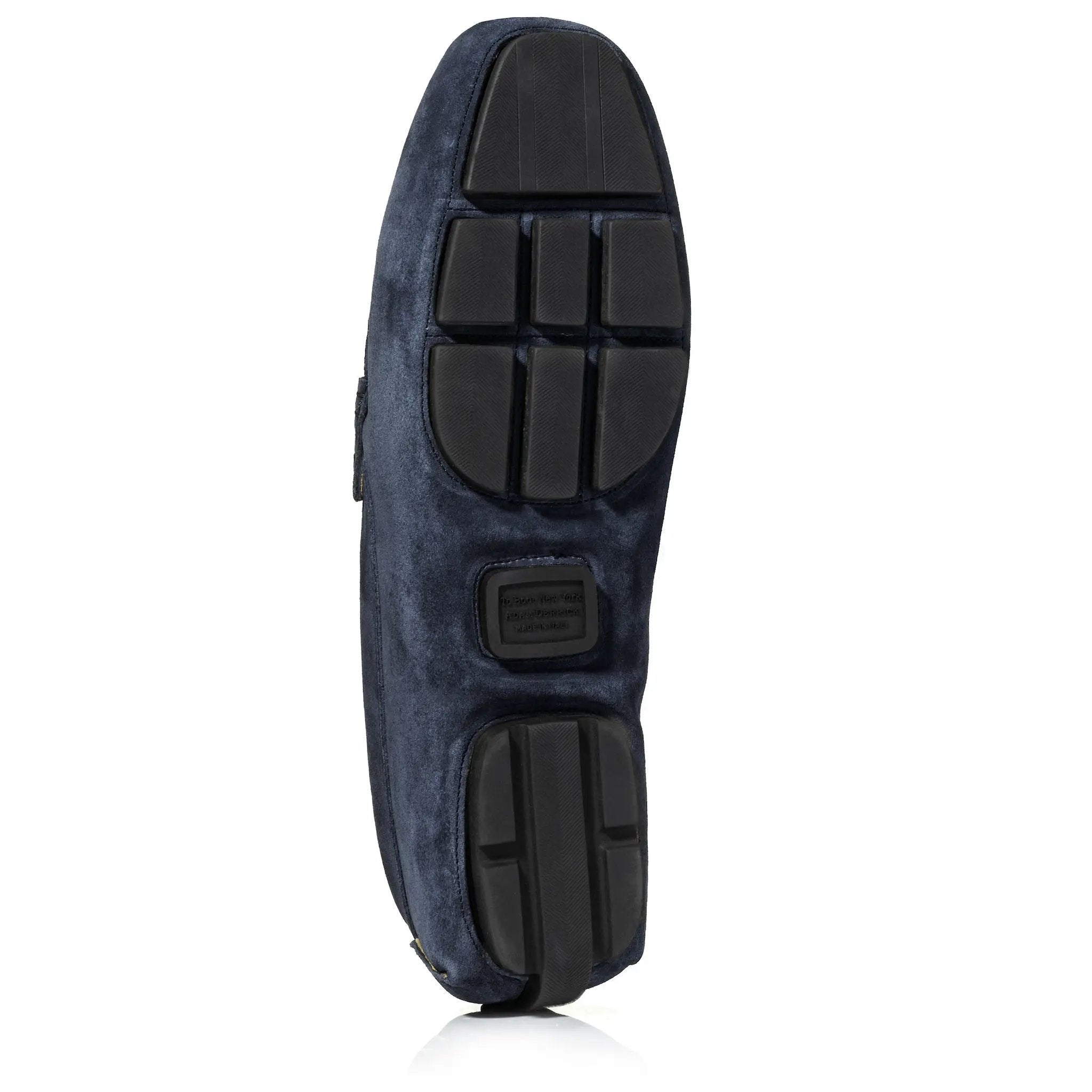 Marlin Blue Suede Driving Shoe by To Boot New York