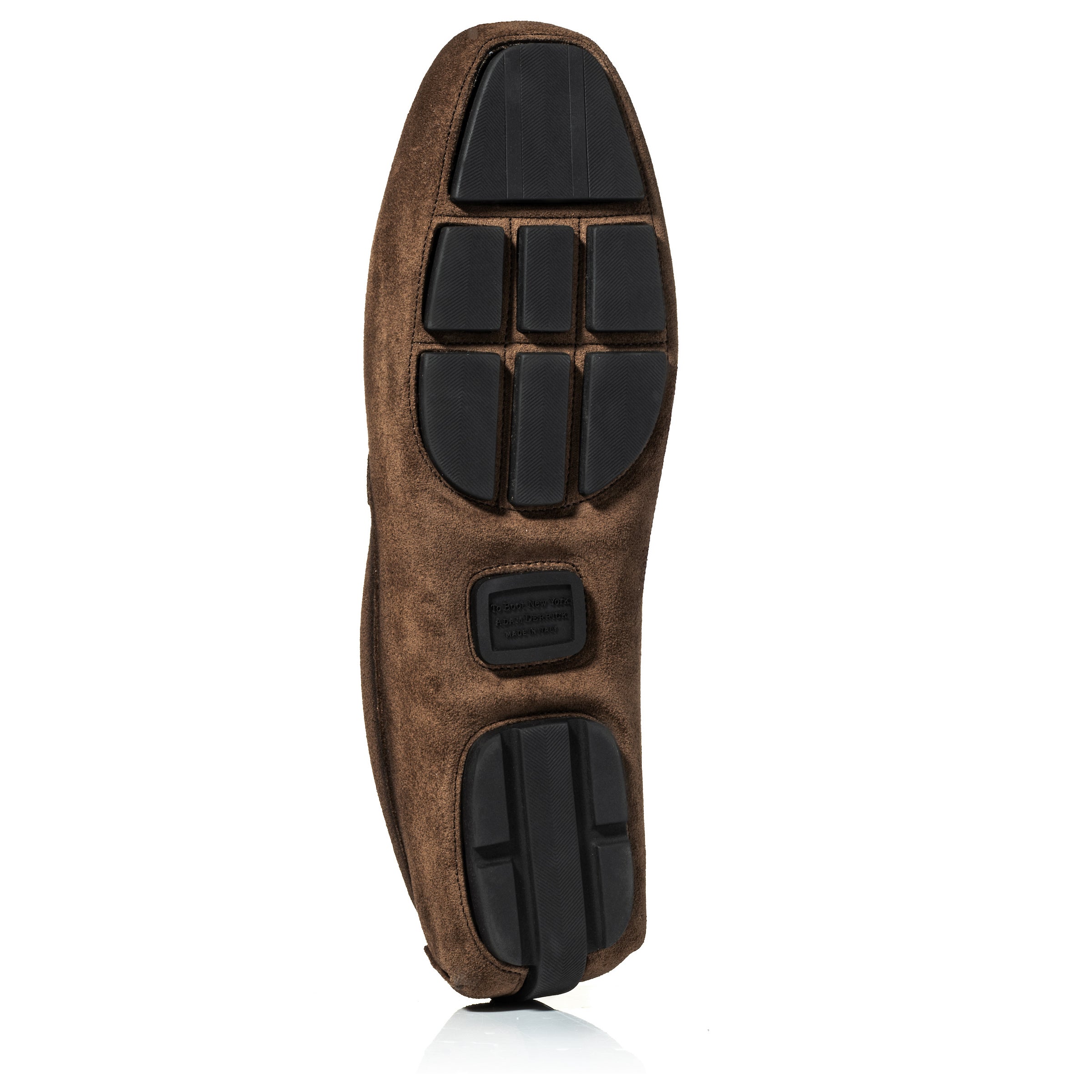 Marlin Mid Brown Suede Driving Shoe