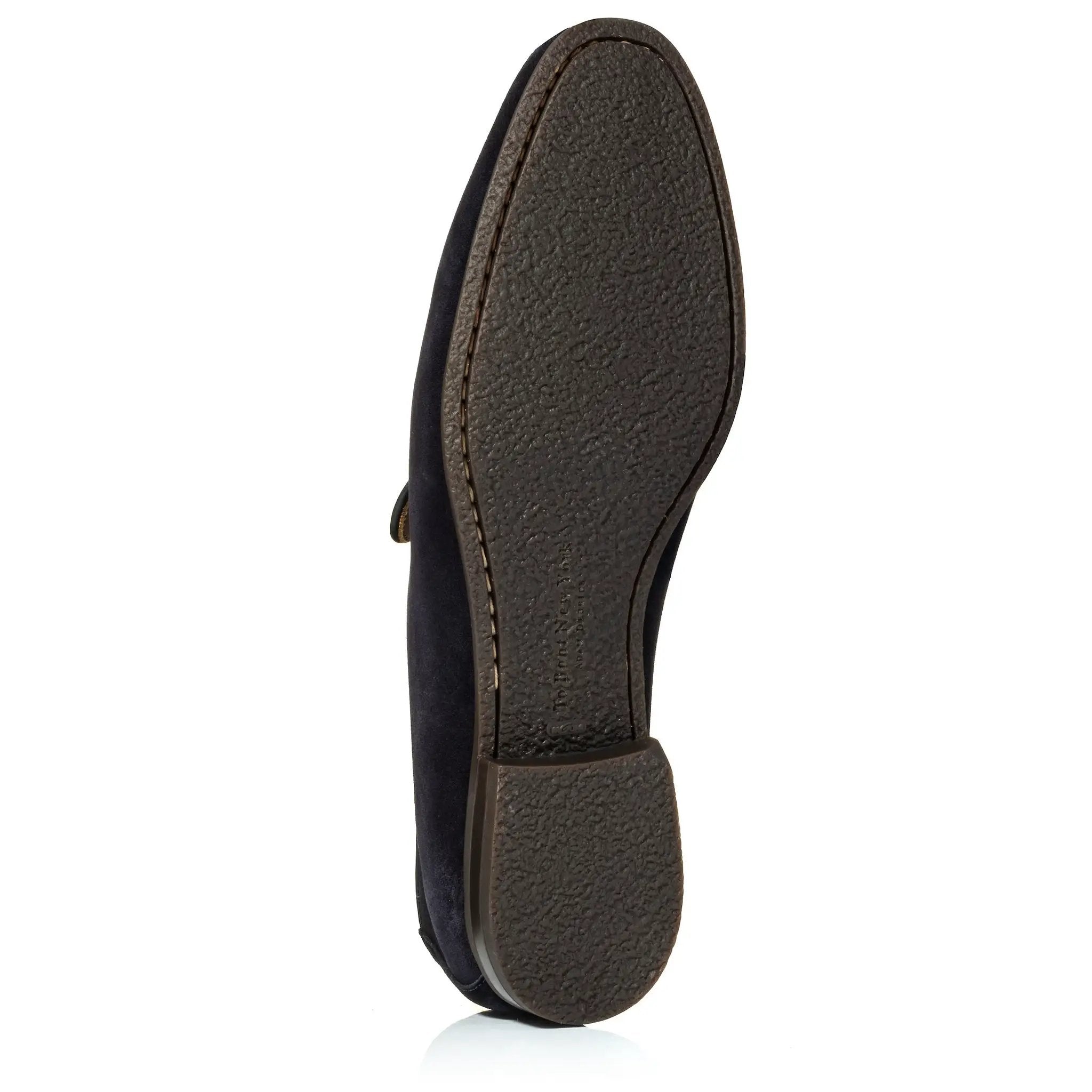 Calistoga Navy Blue Suede Tassel Loafer by To Boot New York